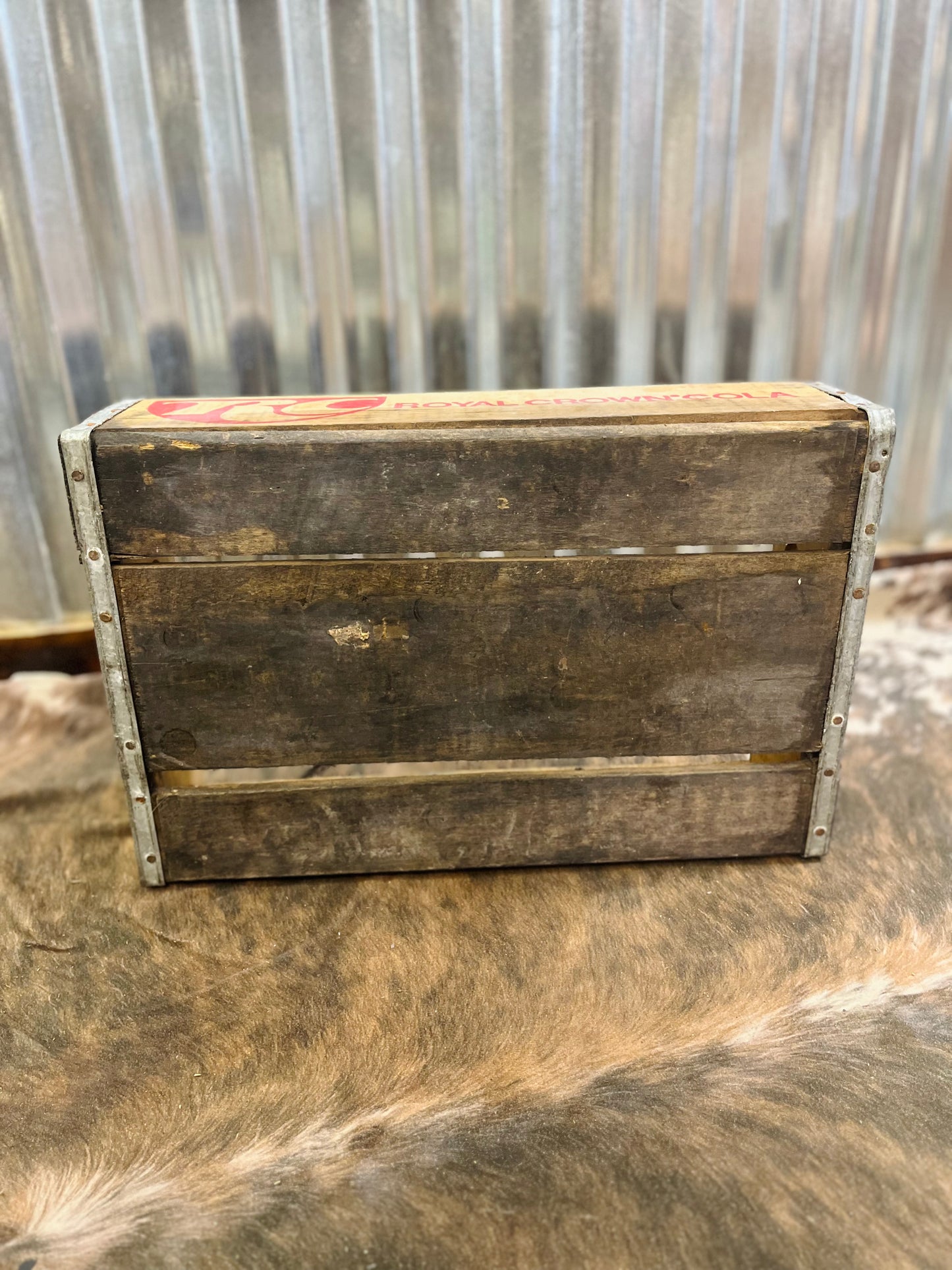 Vintage "RC" Royal Crown Cola Crate