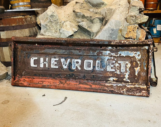 Old Chevrolet Tailgate