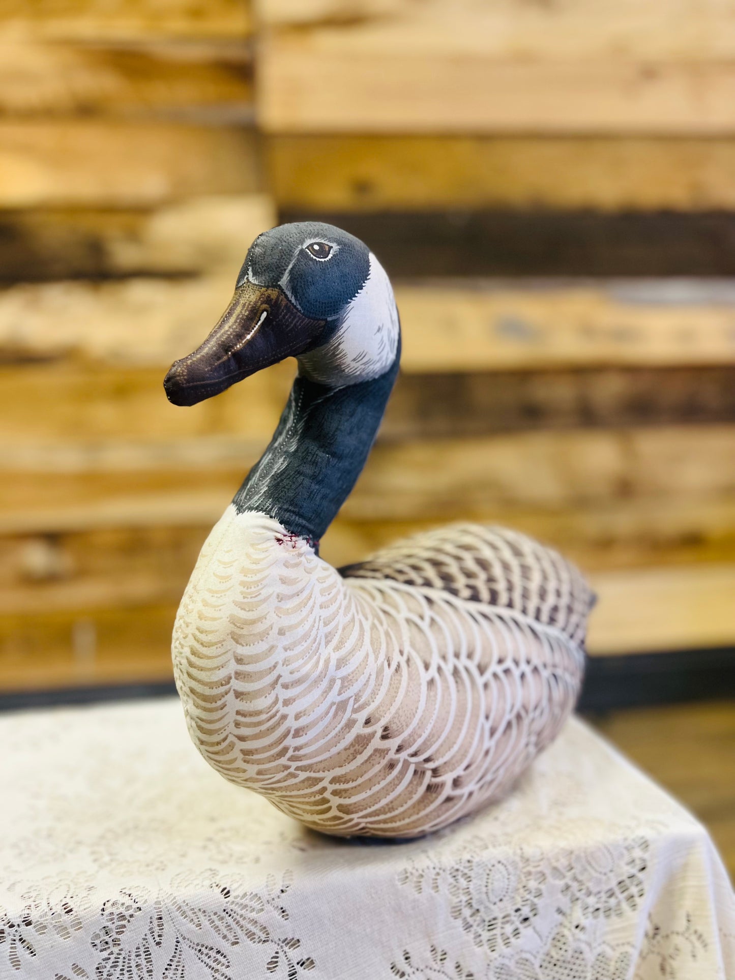 Vintage Plush Canada Goose