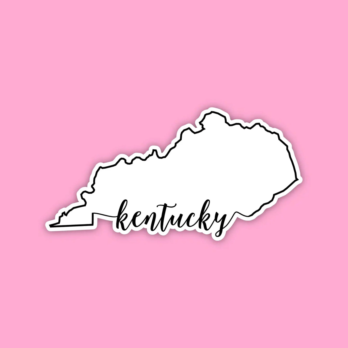 Kentucky Outline Sticker