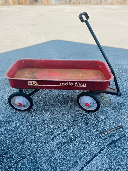 Vintage Radio Flyer Red Wagon