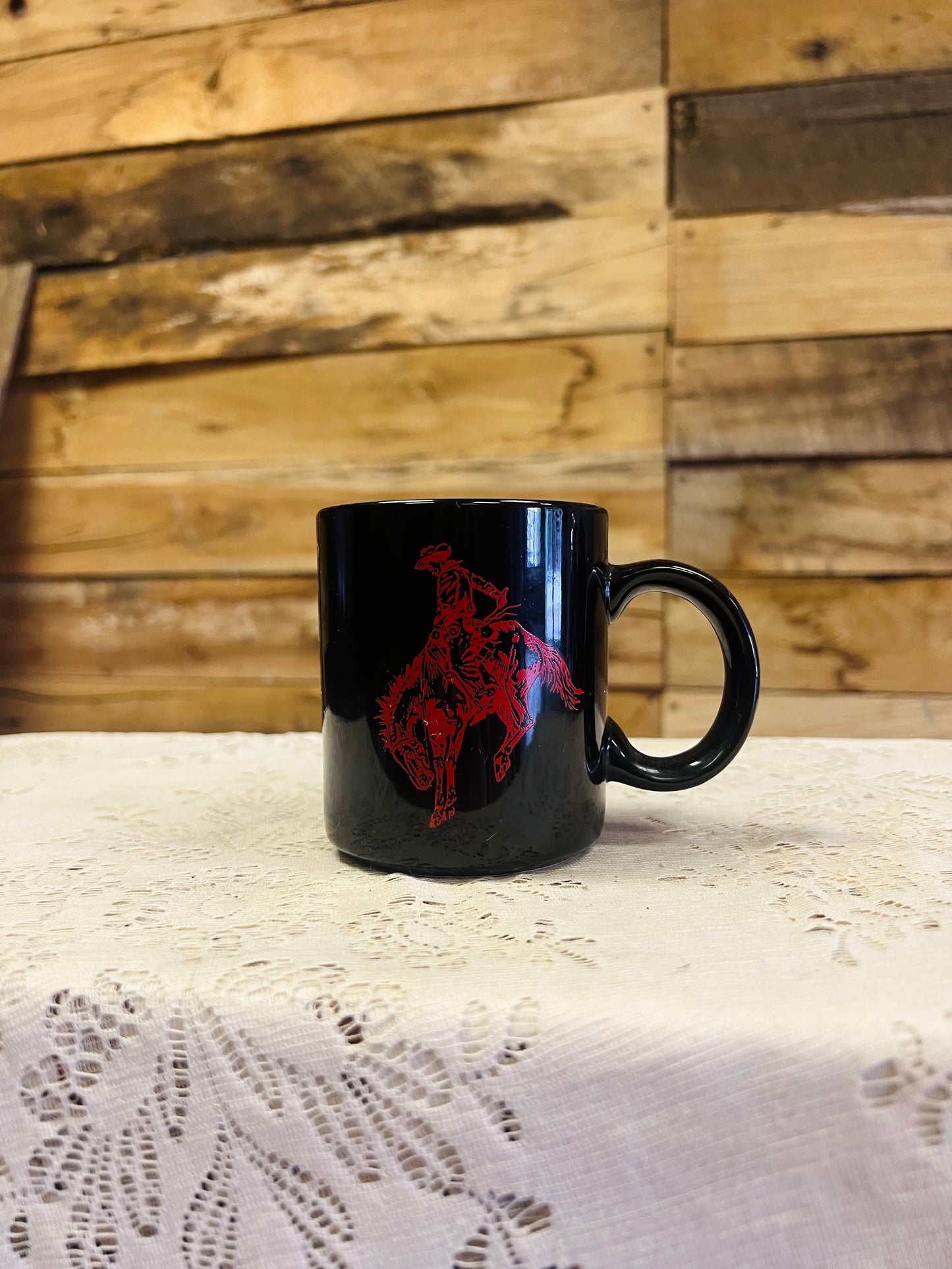 Vintage Marlboro Bucking Bronc Mug