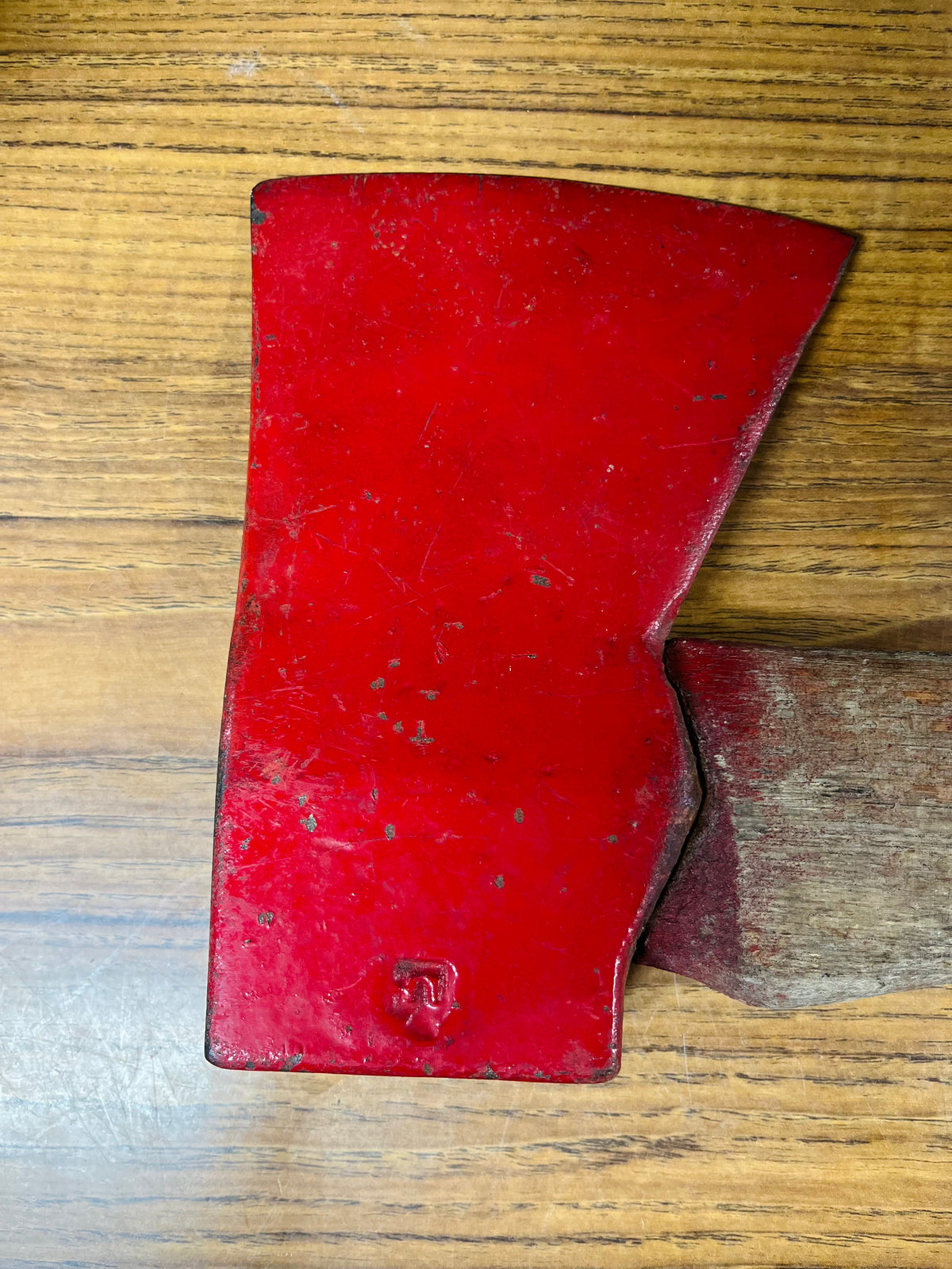 Single Bit 35.5'' Wooden Handle Red Axe
