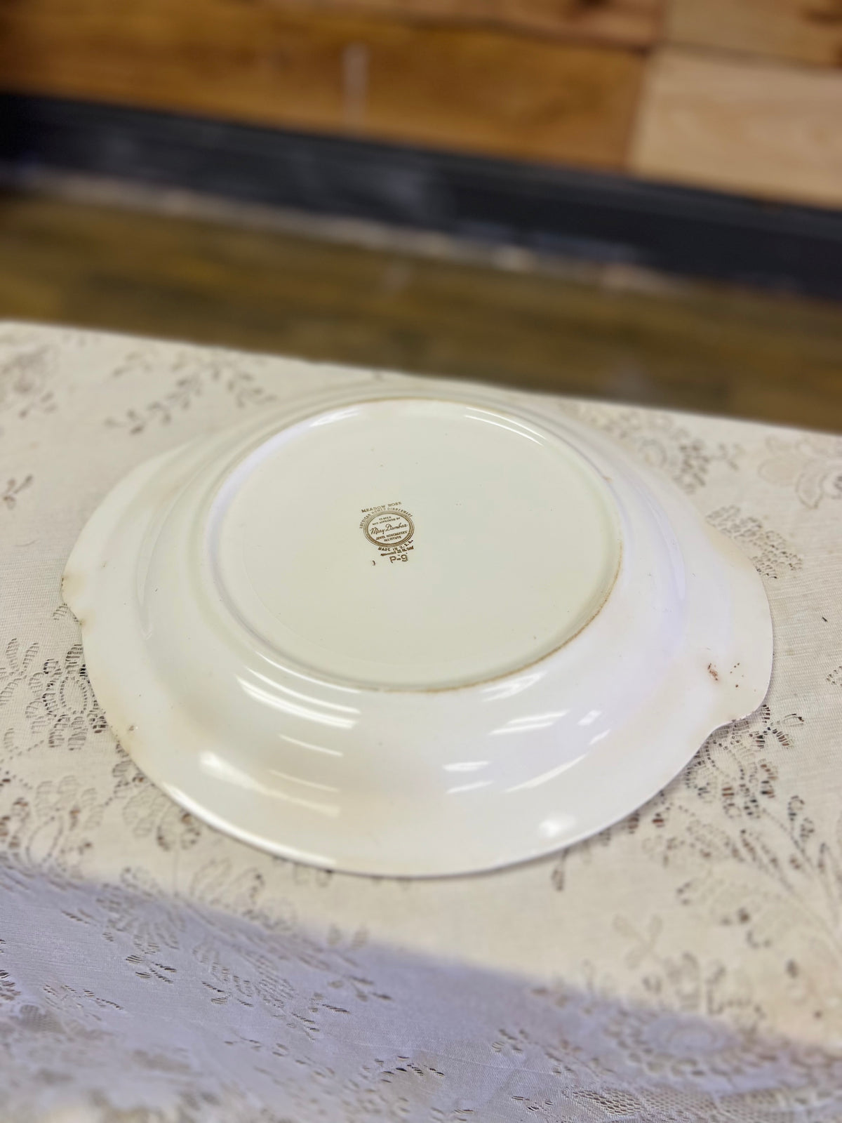 Vintage Floral Tray