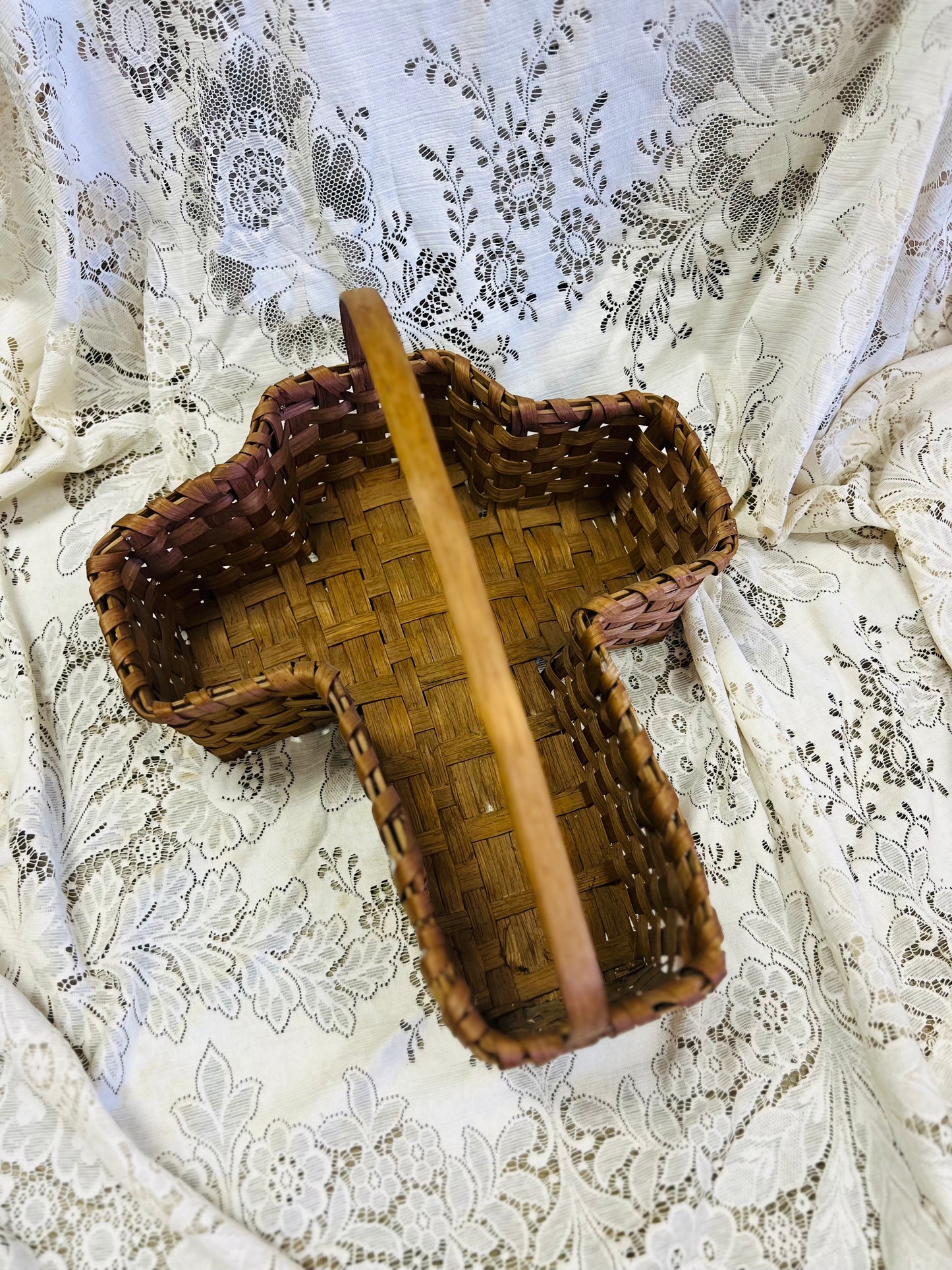 Old Cross Shaped Basket