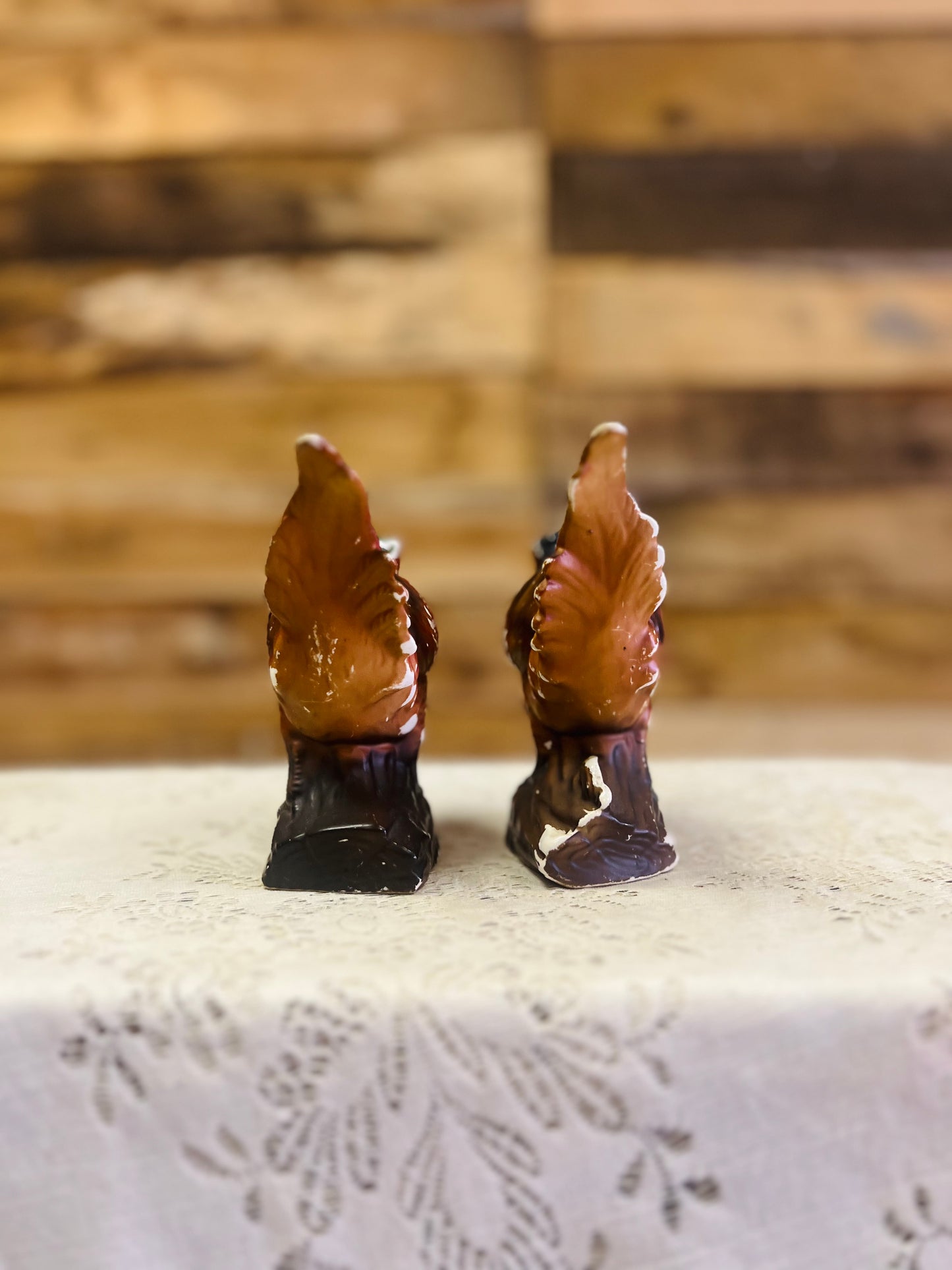 Vintage Set of Two Pheasants