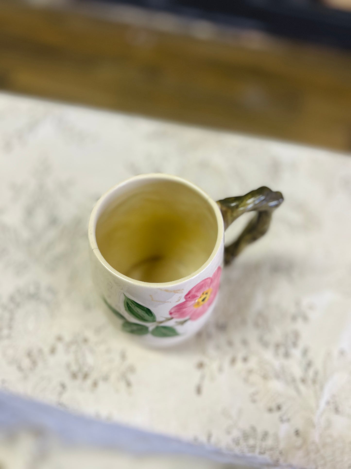 Vintage Franciscan Floral Mug