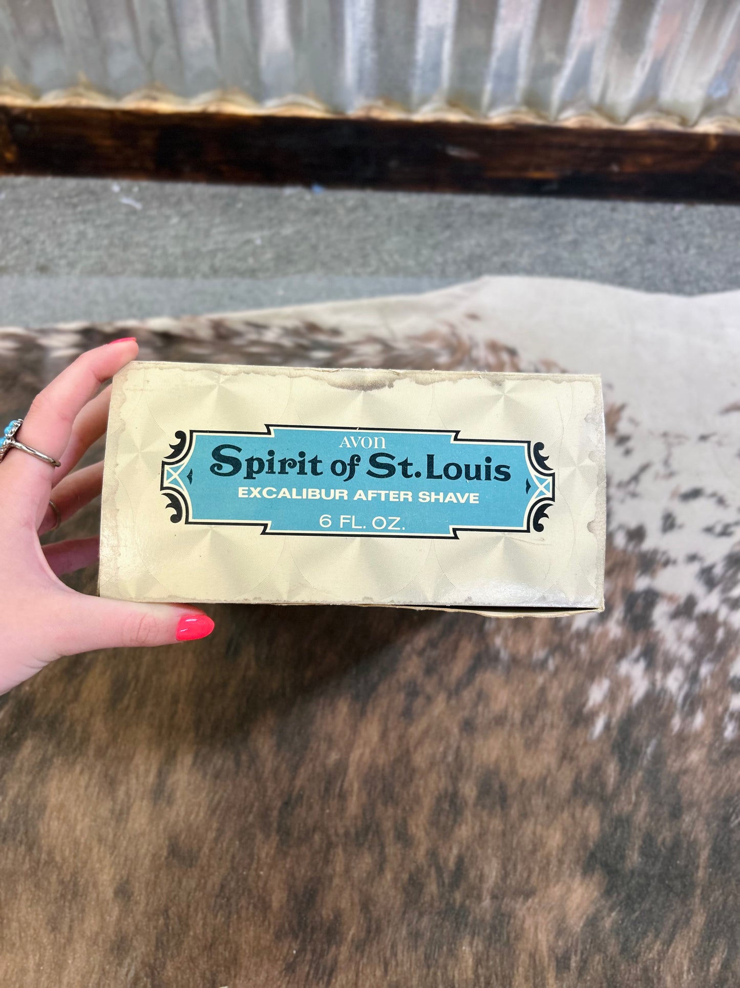 Vintage Avon Spirit Of St. Louis Plane Decanter