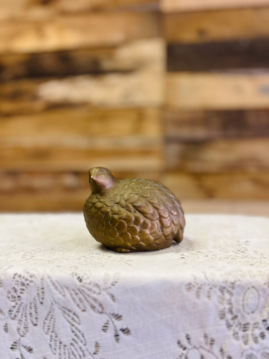 Vintage Early 70's Quail Figurine