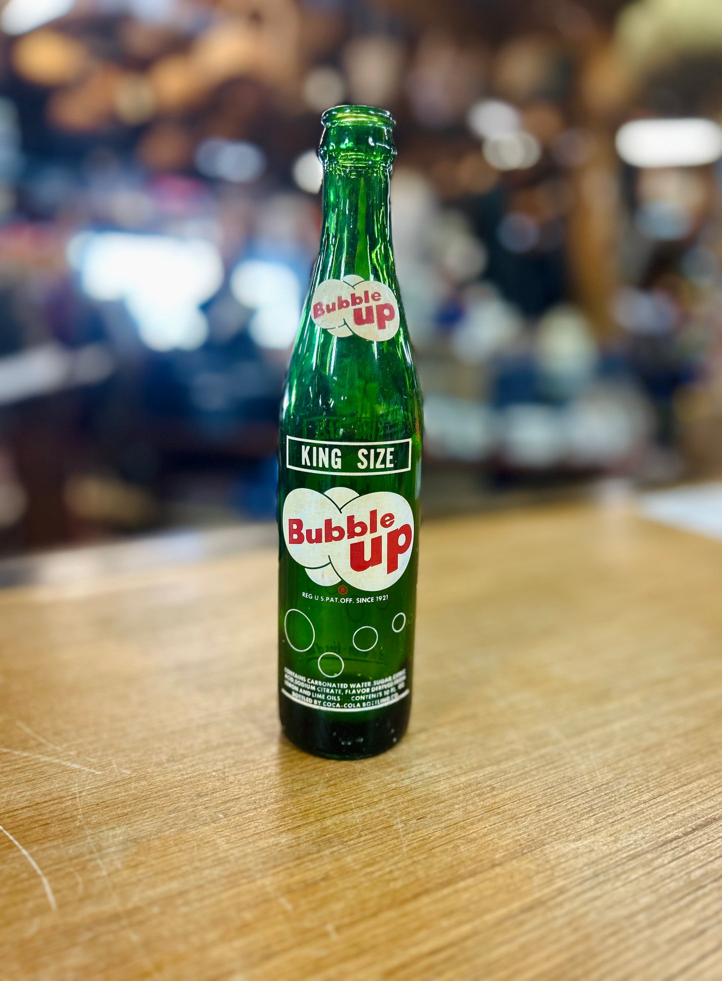Vintage "Bubble Up" Coca-Cola Co Glass Bottle