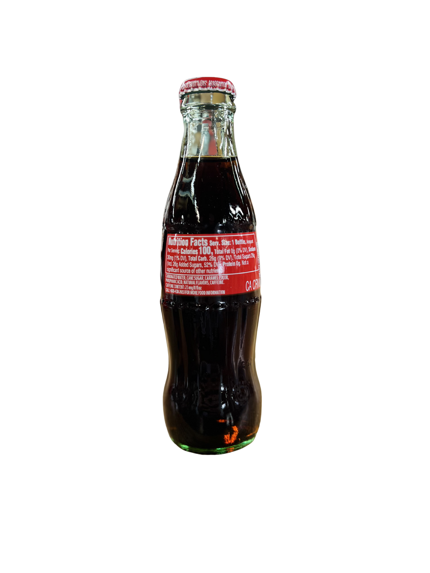 Glass Bottle Coca Cola 8oz - Cane Sugar