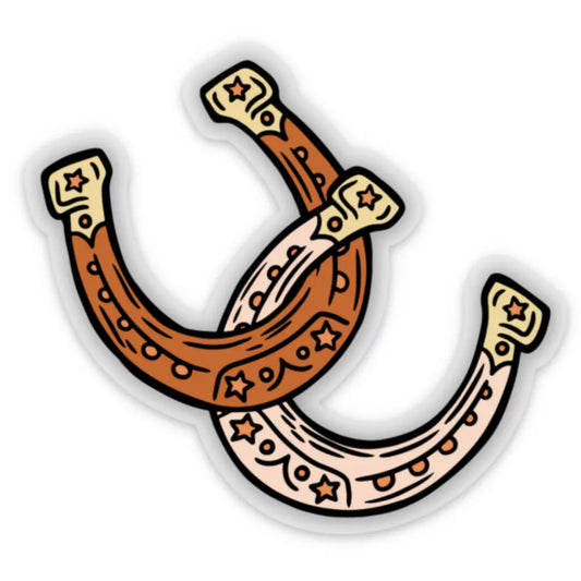 Lucky Horseshoes Sticker