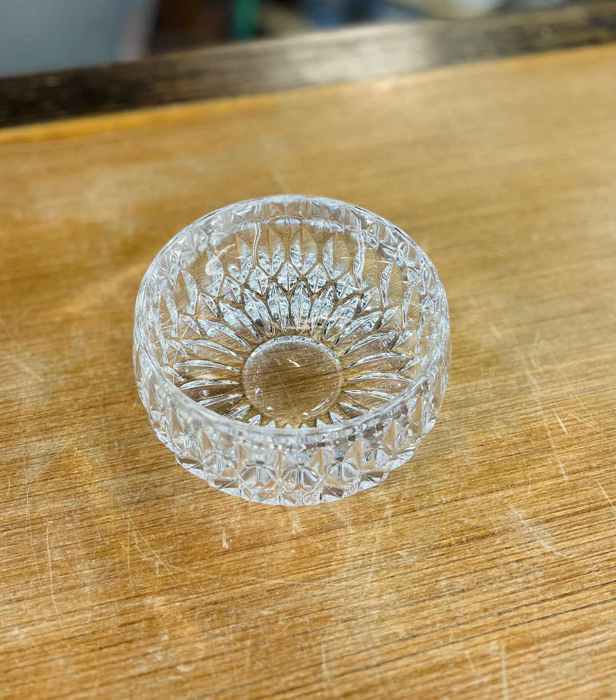 Vintage Crystal Candy Dish