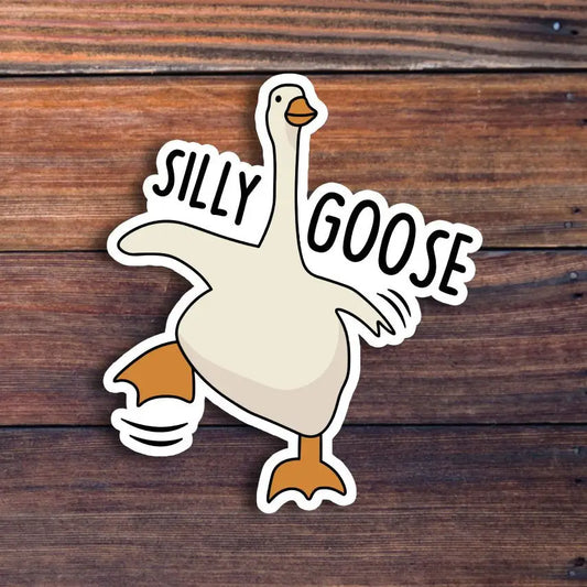 Silly Goose Sticker