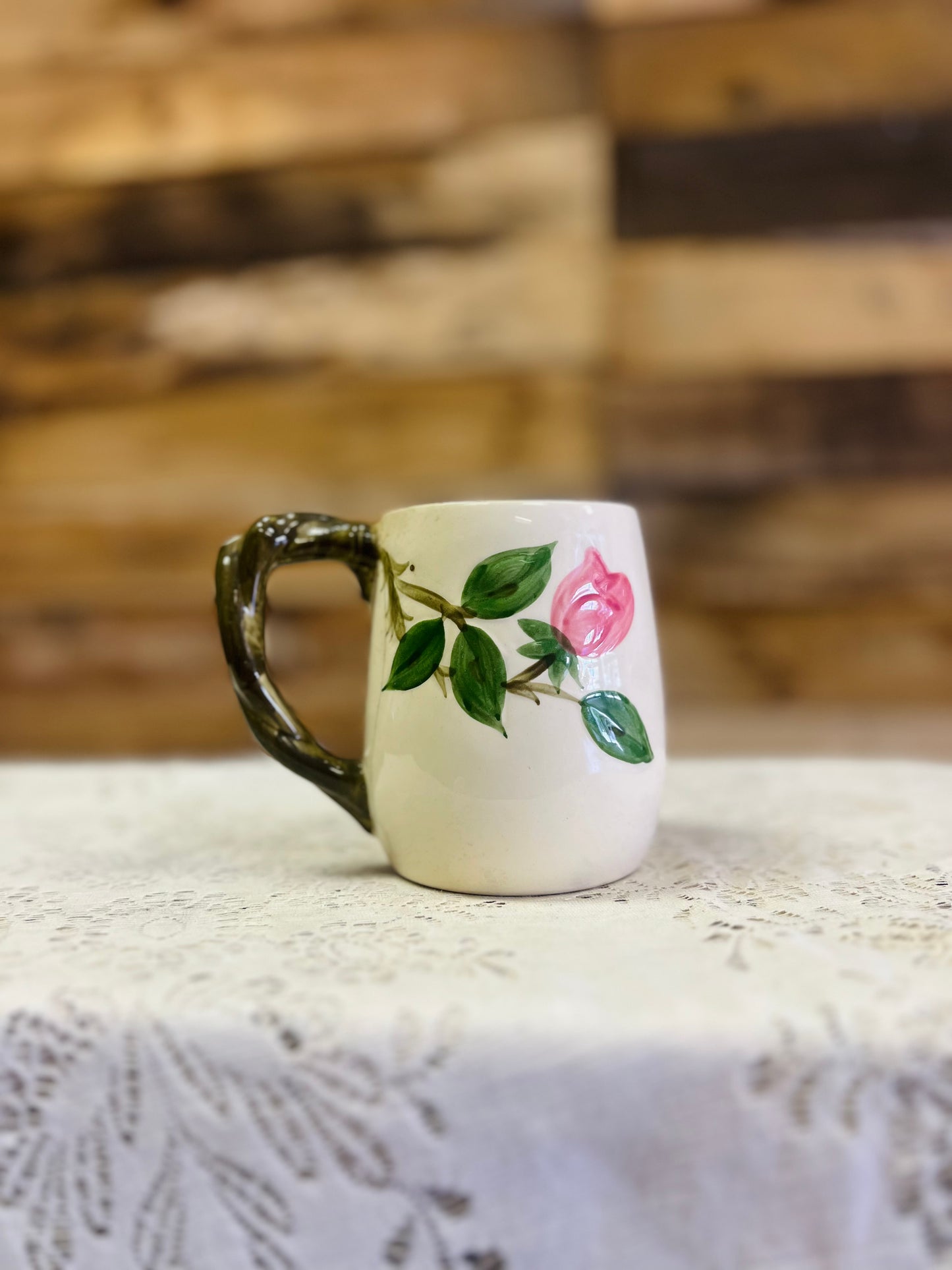 Vintage Franciscan Floral Mug