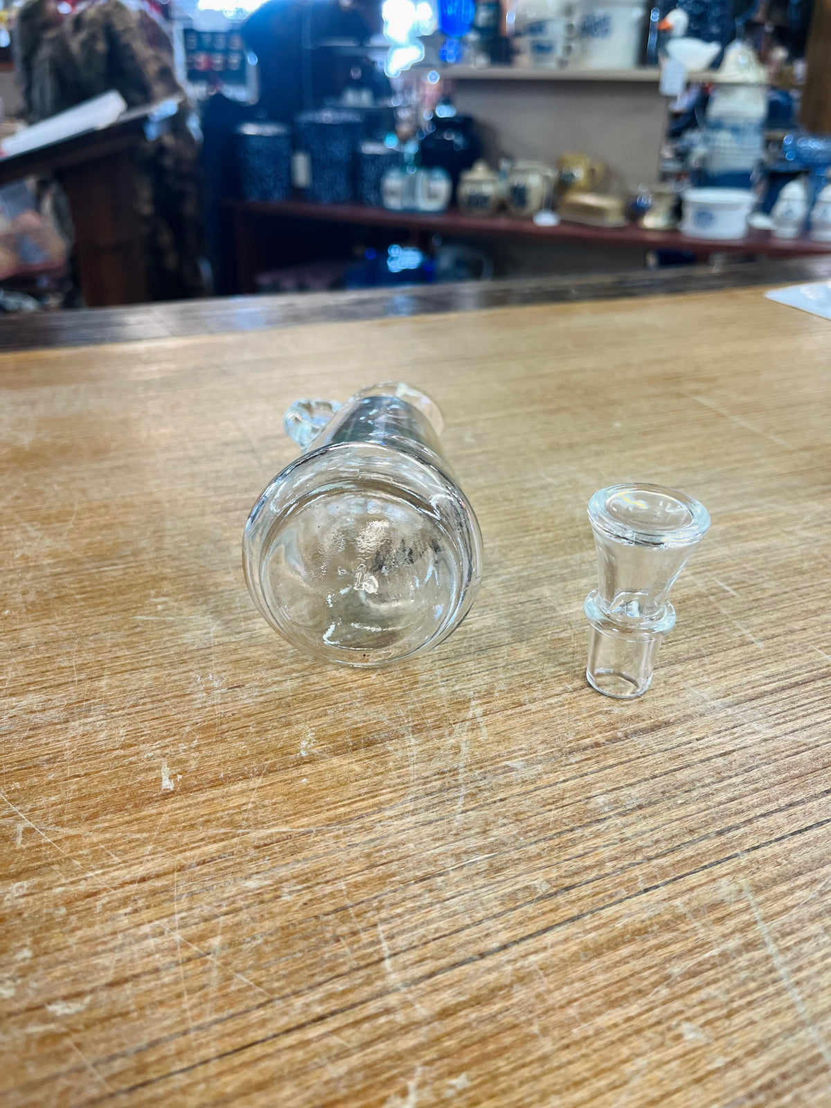 Vintage Glass Vinegar Cruet