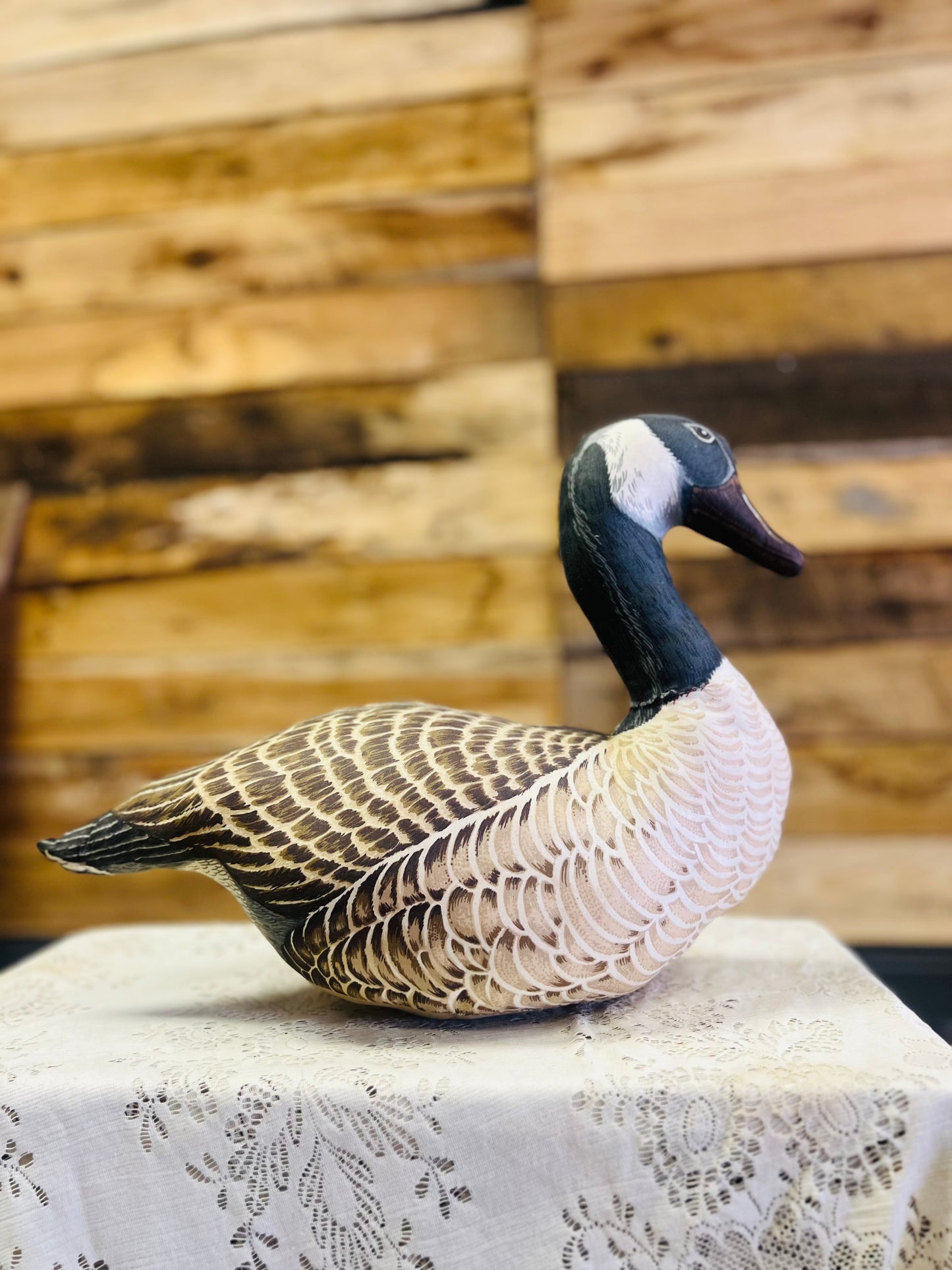Vintage Plush Canada Goose