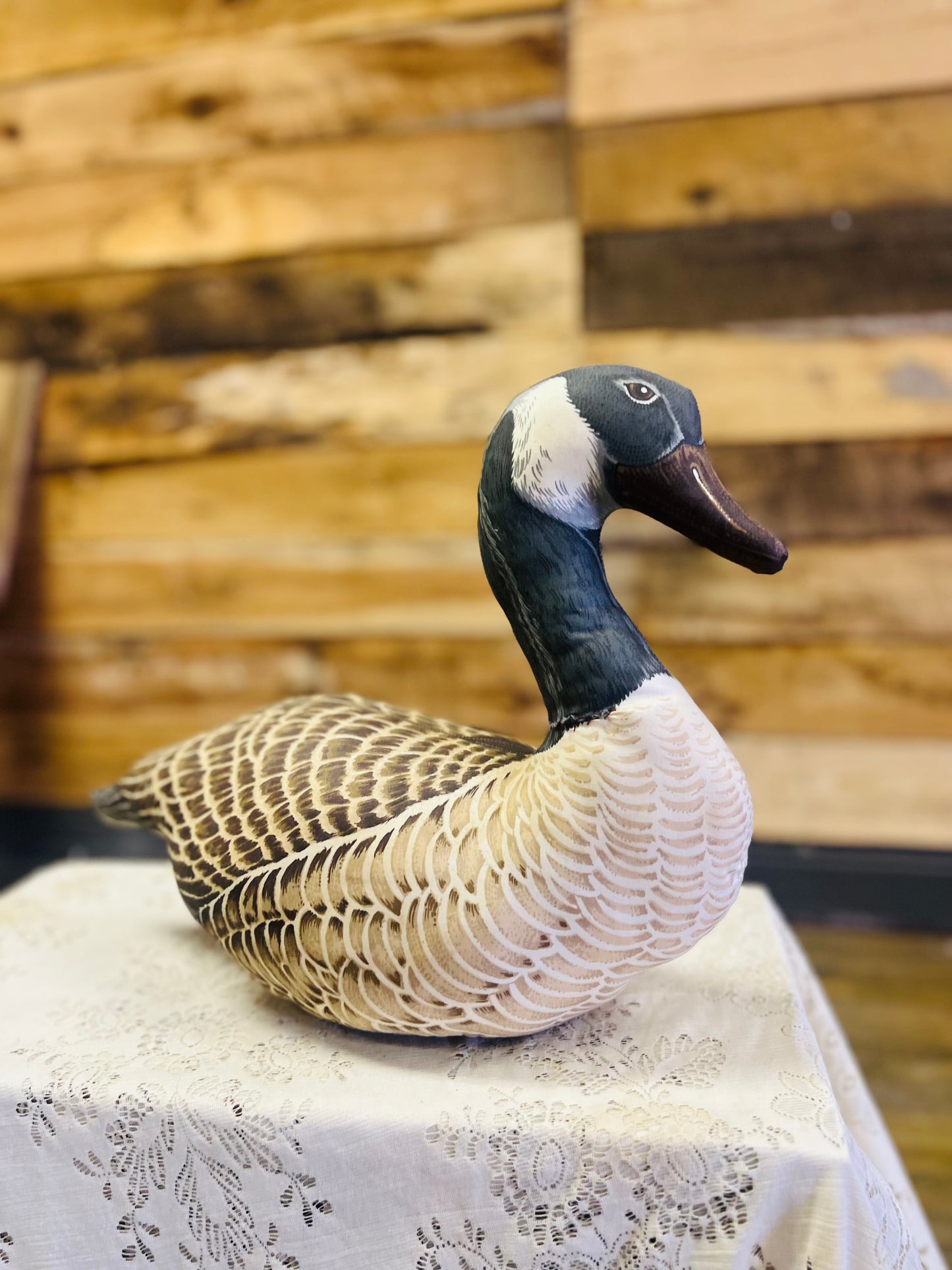 Vintage Plush Canada Goose
