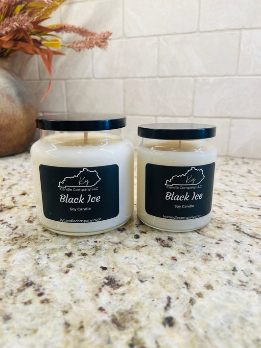 Black Ice Candle