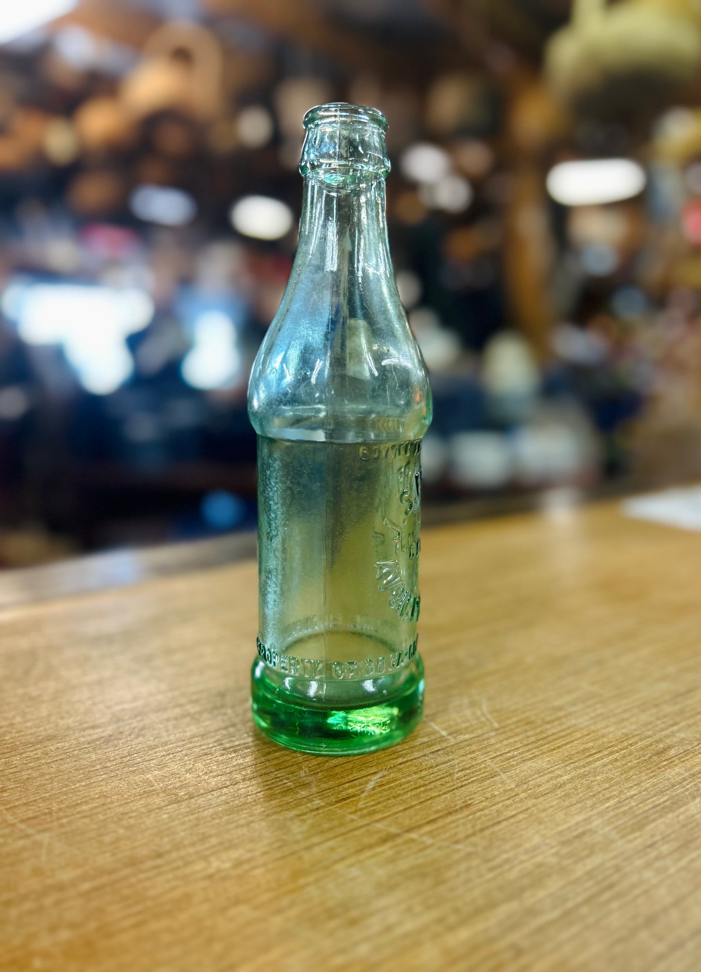 1923 Rare Green Coca-Cola Avon Park Florida Glass Bottle