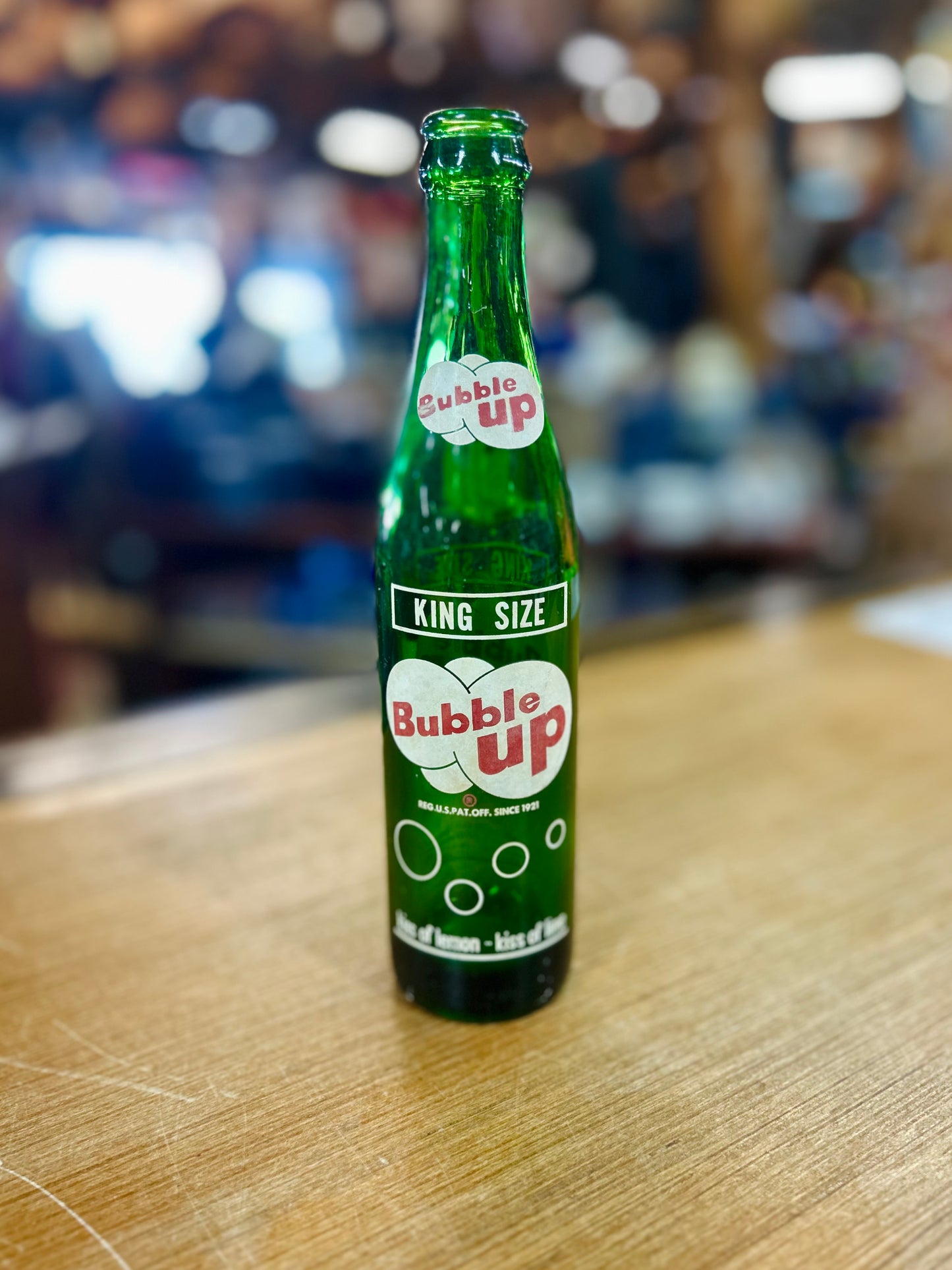 Vintage "Bubble Up" Coca-Cola Co Glass Bottle