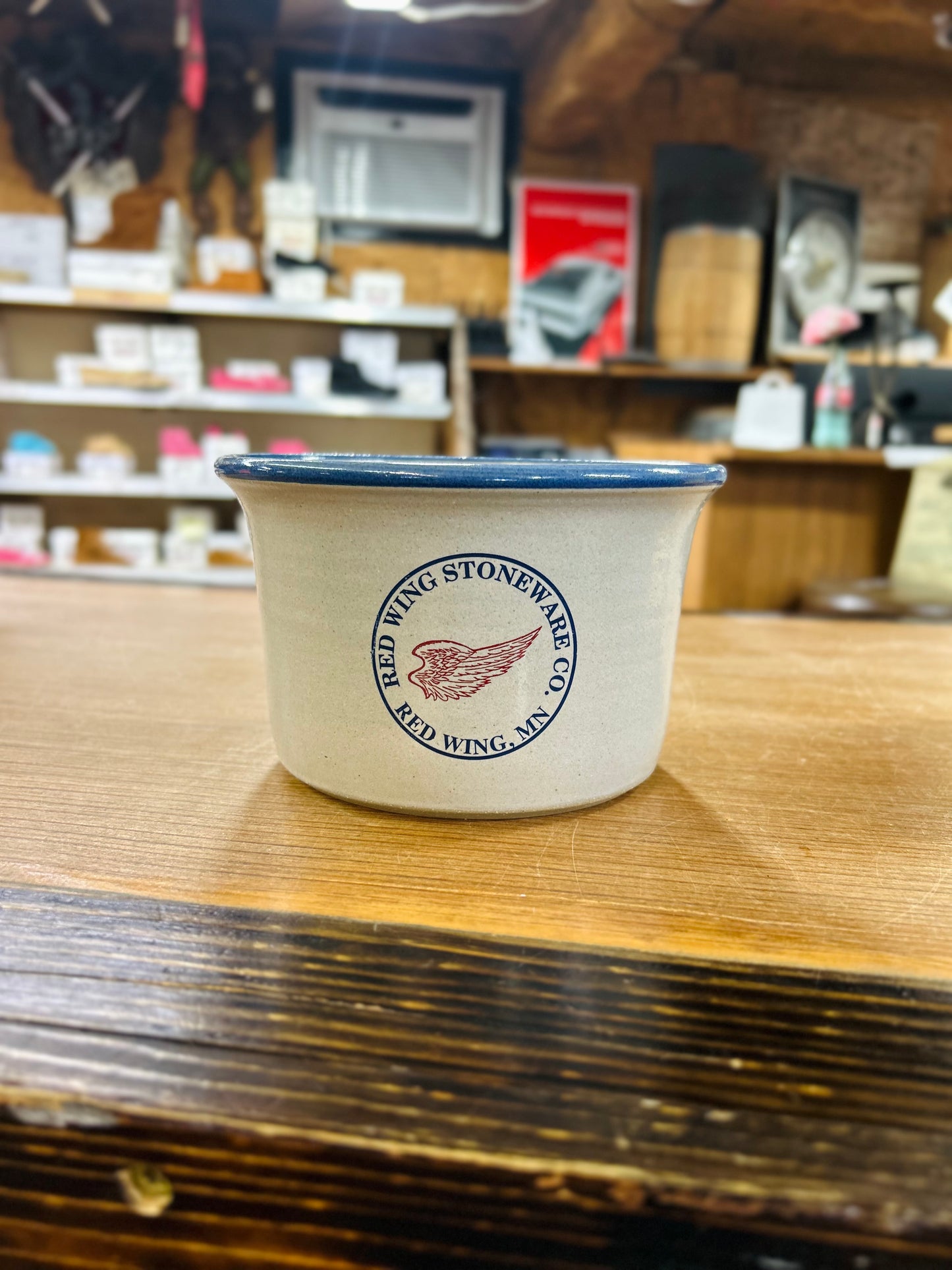 Vintage Red Wing Stoneware Company Crock Bowl