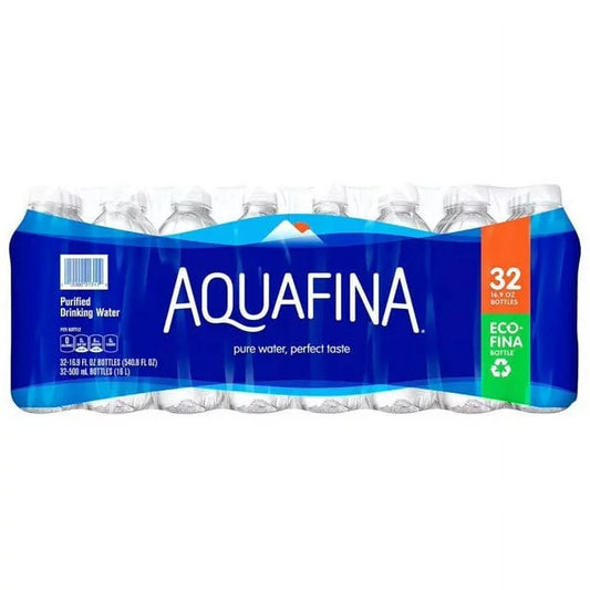 32 Pack Aquafina Purified Water
