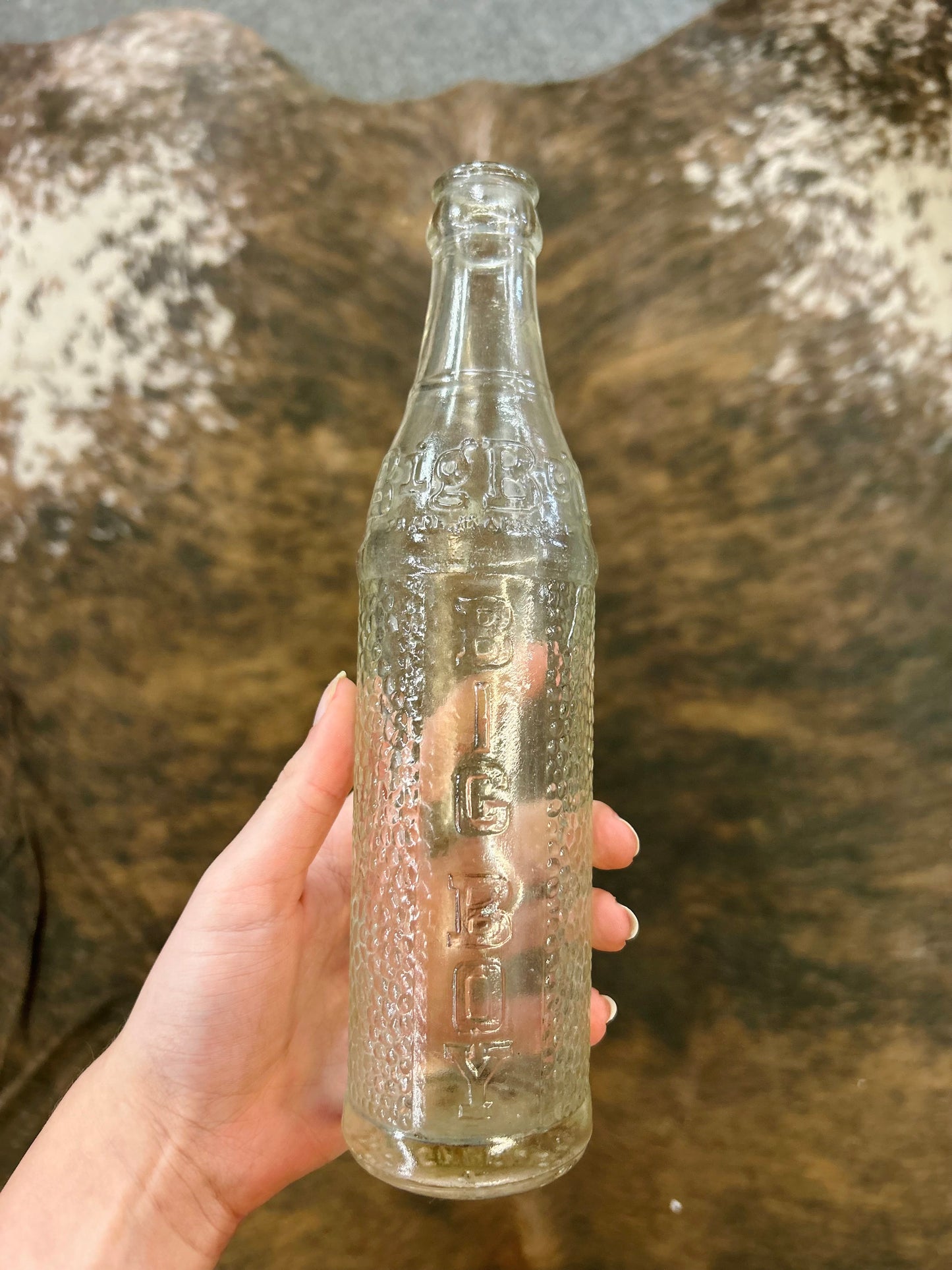 Vintage "Big Boy" Soda Bottle