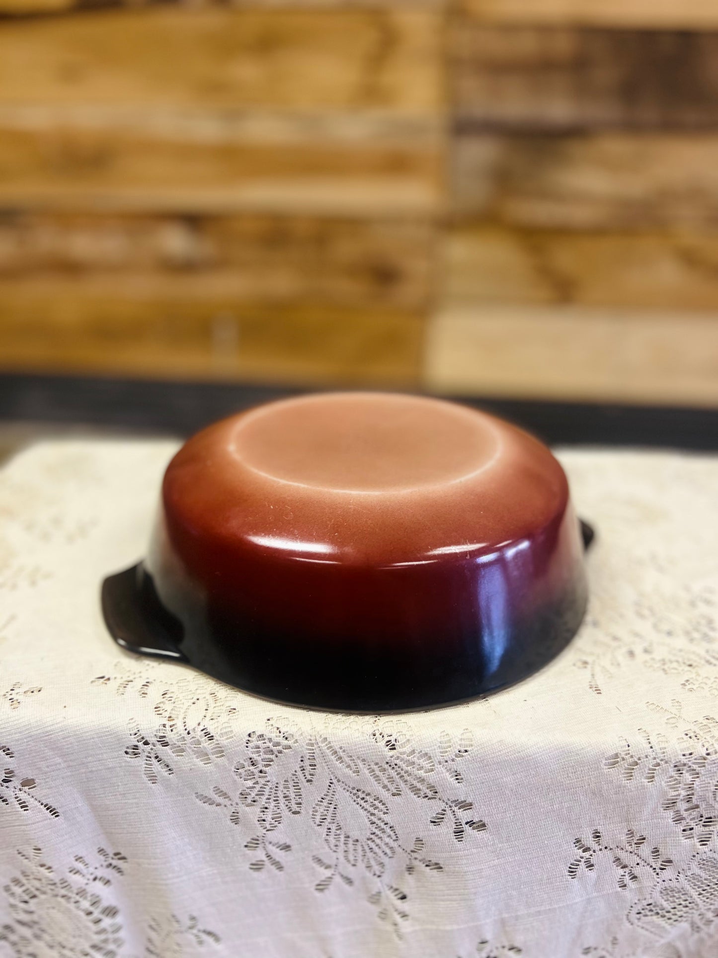 Vintage Fire King Two Toned Dish
