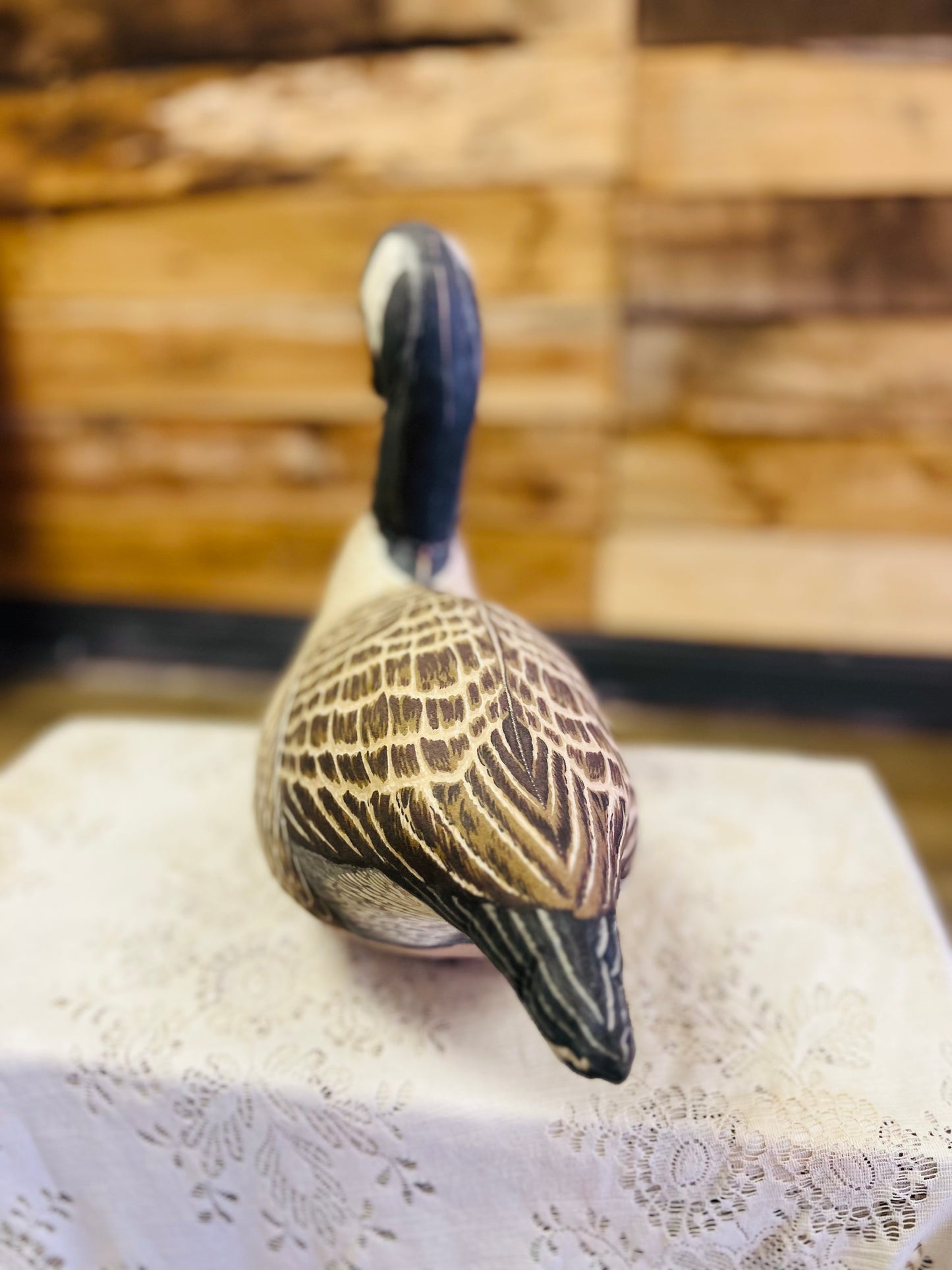 Vintage Plush Canada Goose
