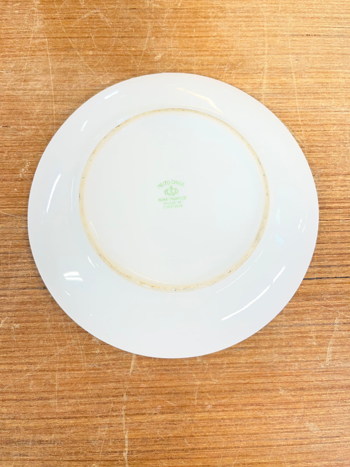 Vintage Meito China Hand Painted Plate