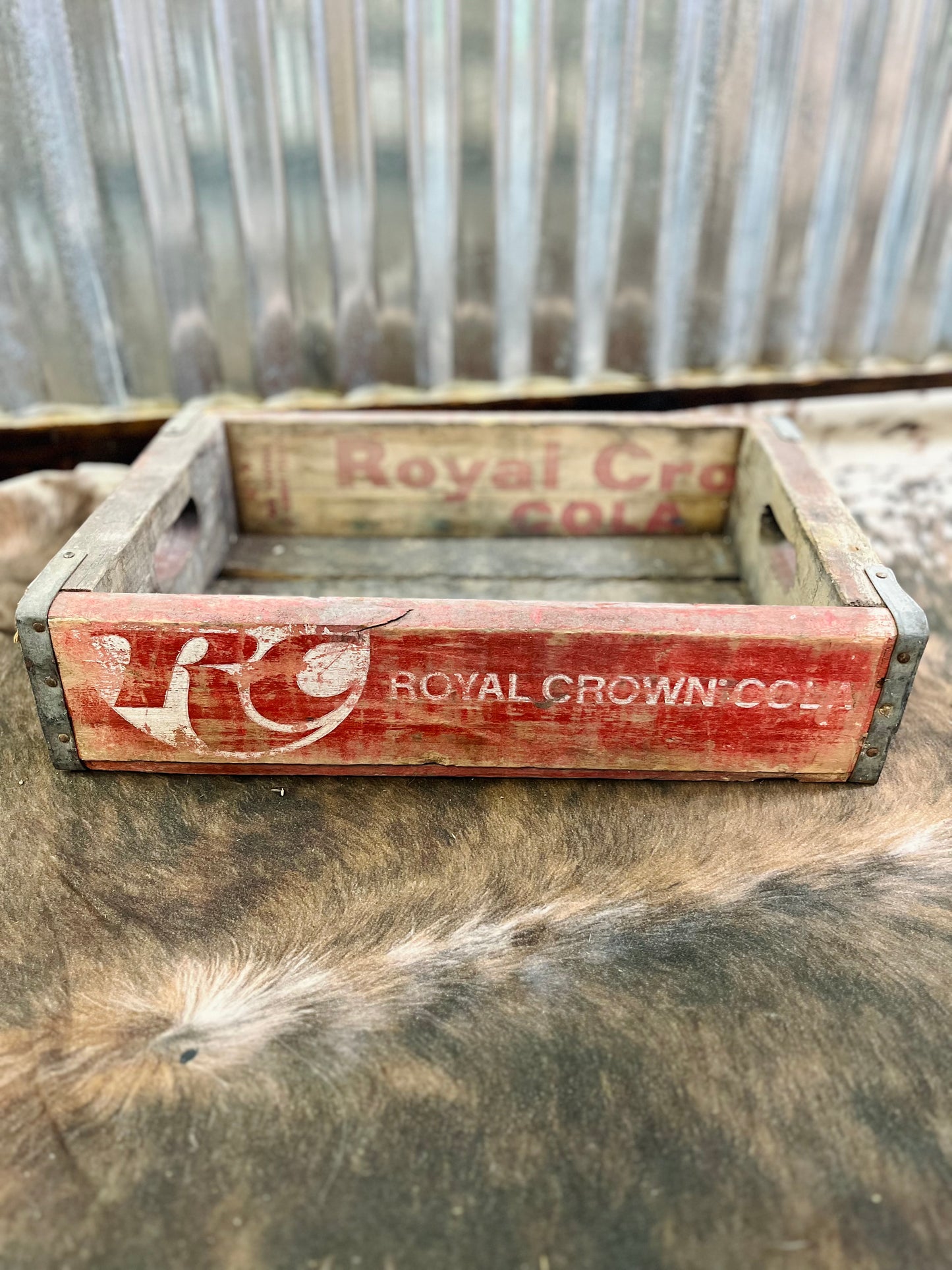 Vintage 4-71 Royal Crown Cola Crate