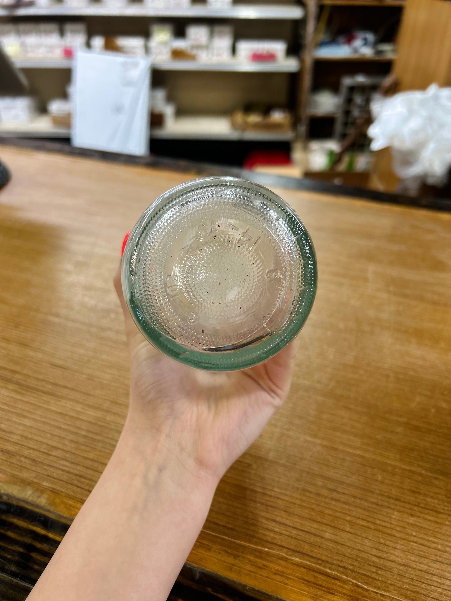 Vintage Big Boy Beverages Glass Bottle