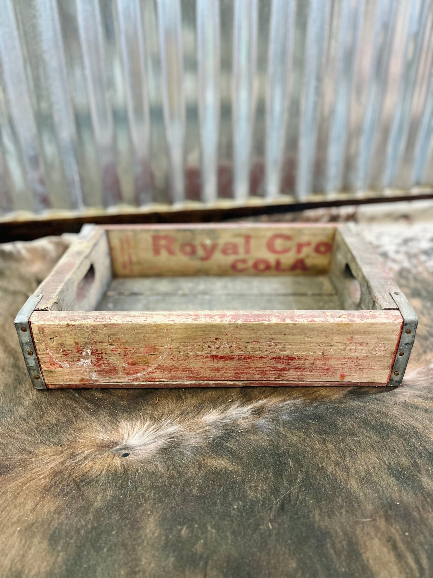 Vintage 4-71 Royal Crown Cola Crate