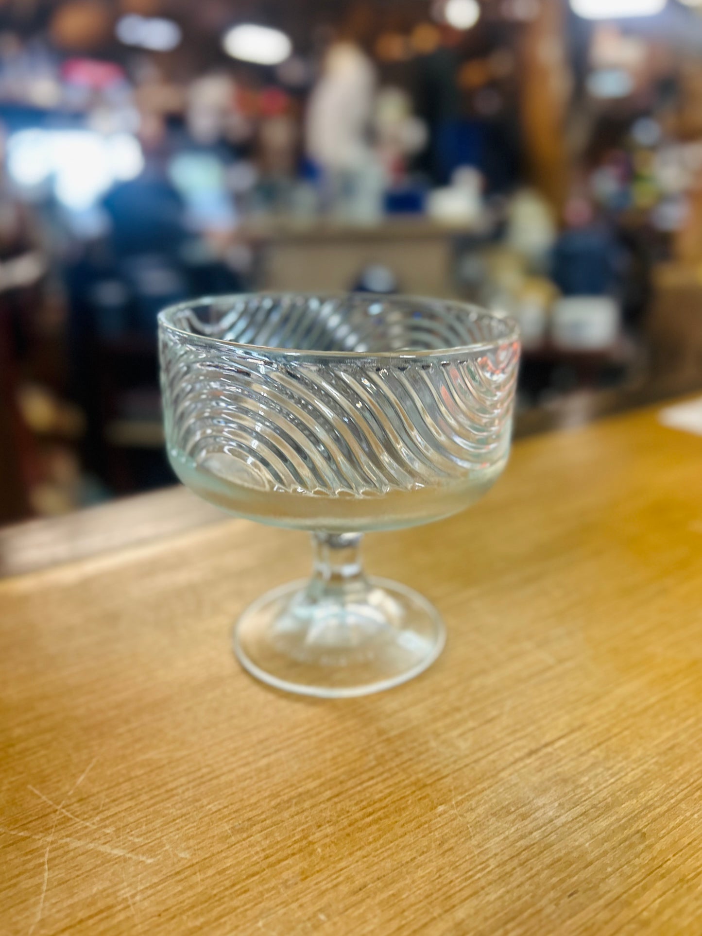 Vintage E.O Brody Co Glass Compote