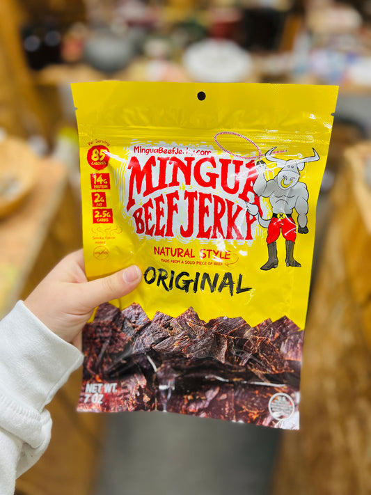 Mingua Beef Jerky Original 7oz Bag