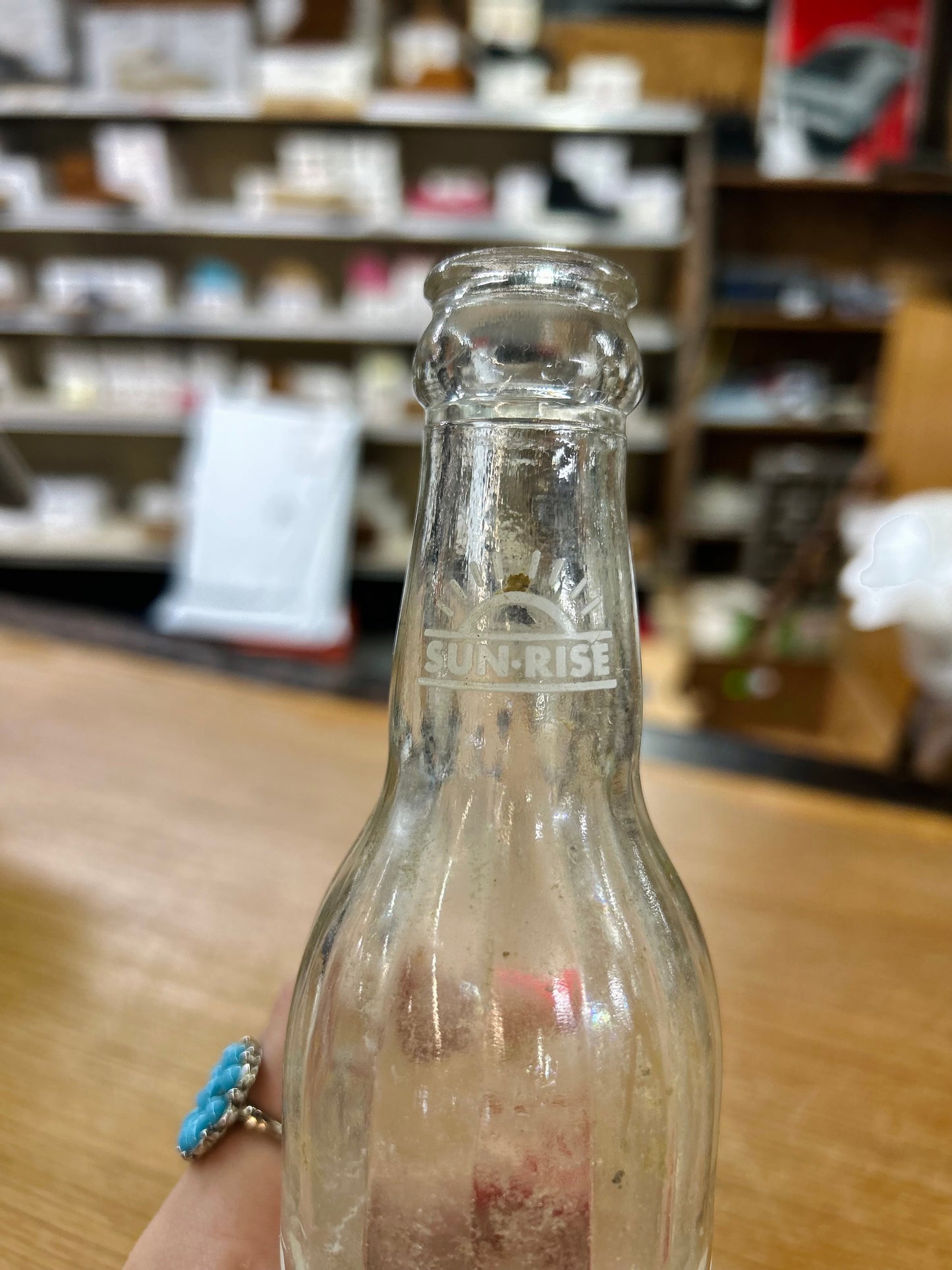 Vintage 1960's Sunrise Beverges  Bottle