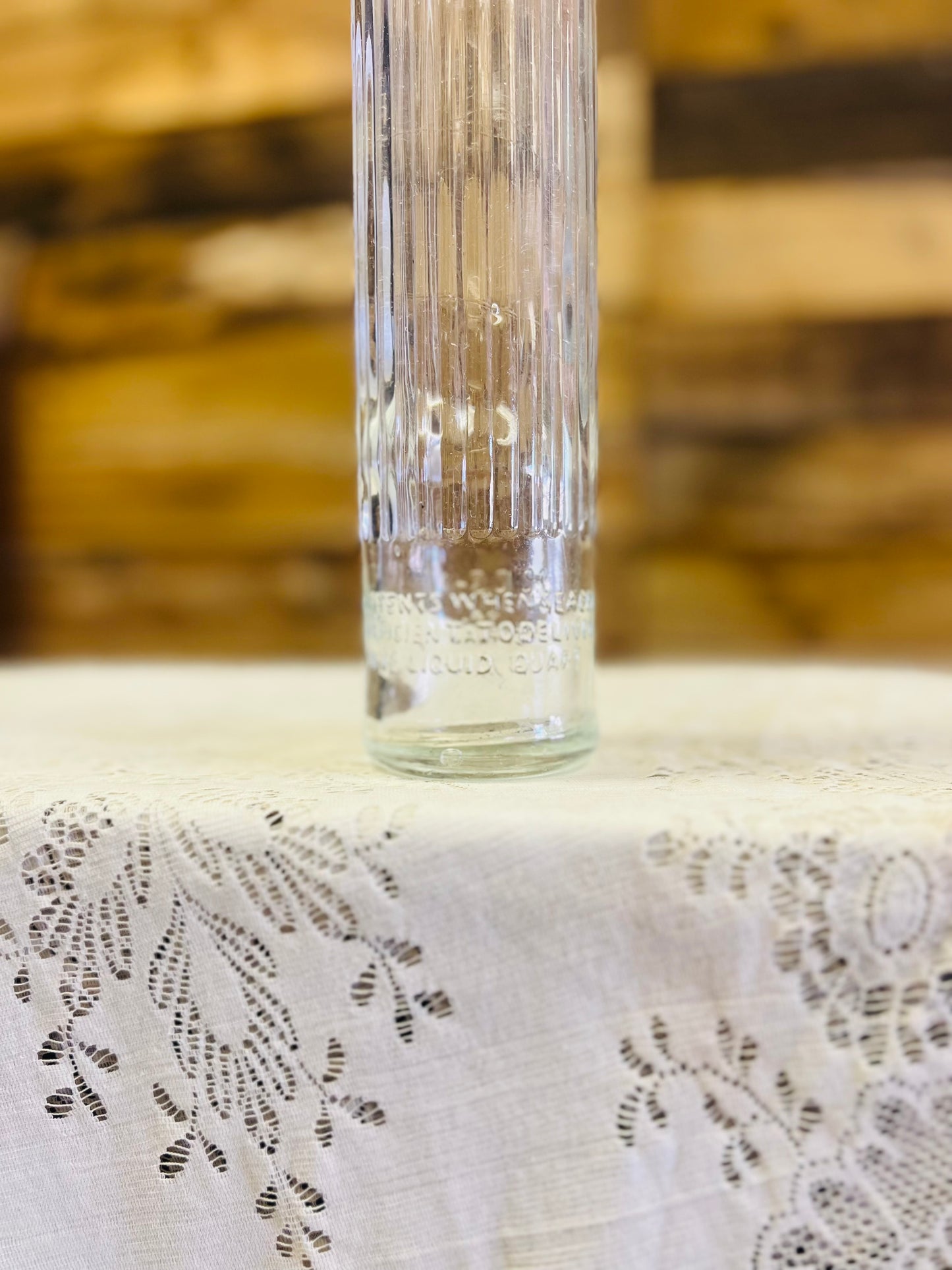 Vintage Tiolene Moter Oil Bottle