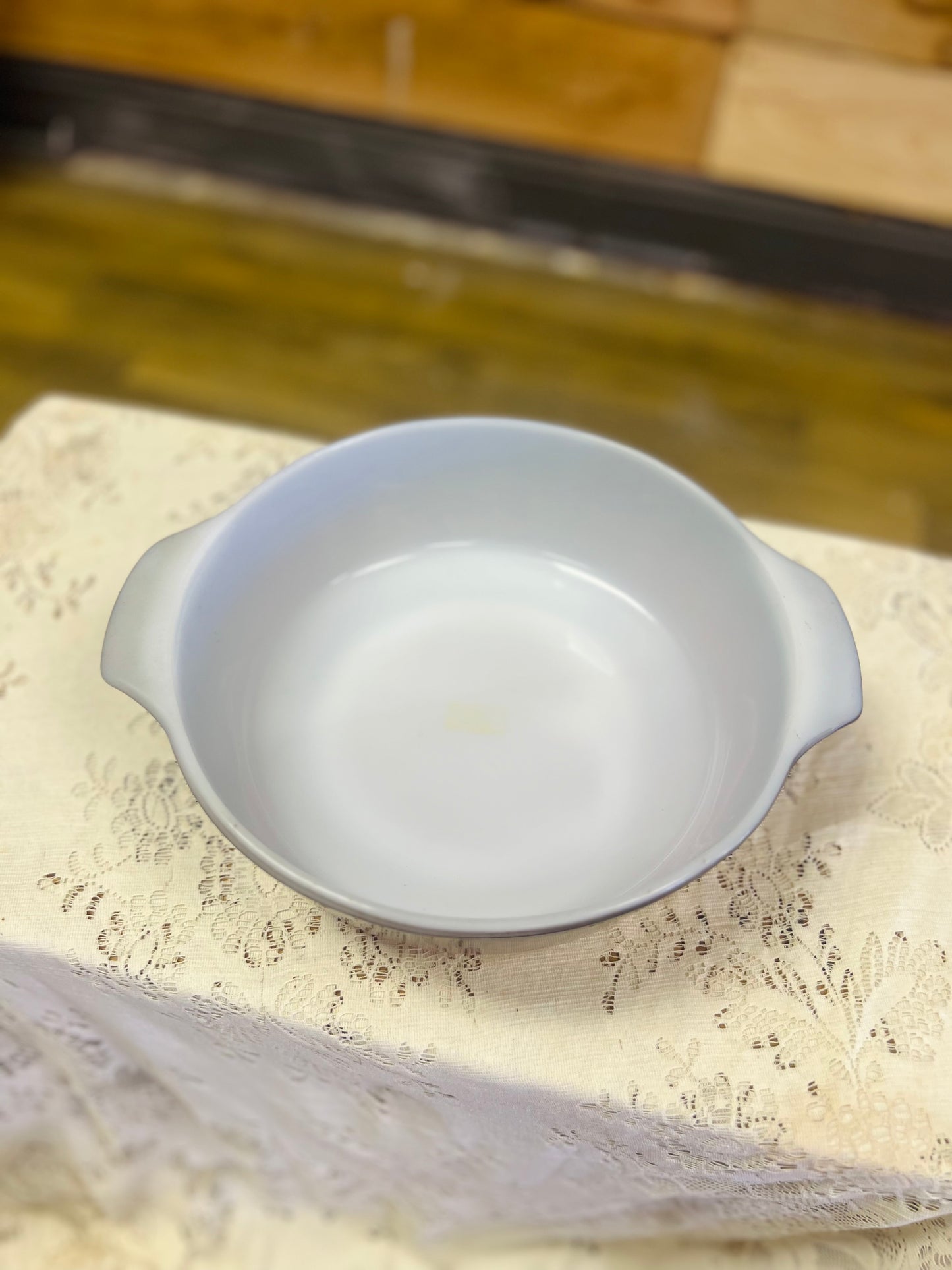 Vintage Fire King Two Toned Dish