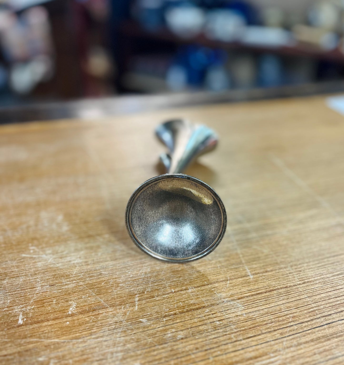 Vintage Metal Bud Vase