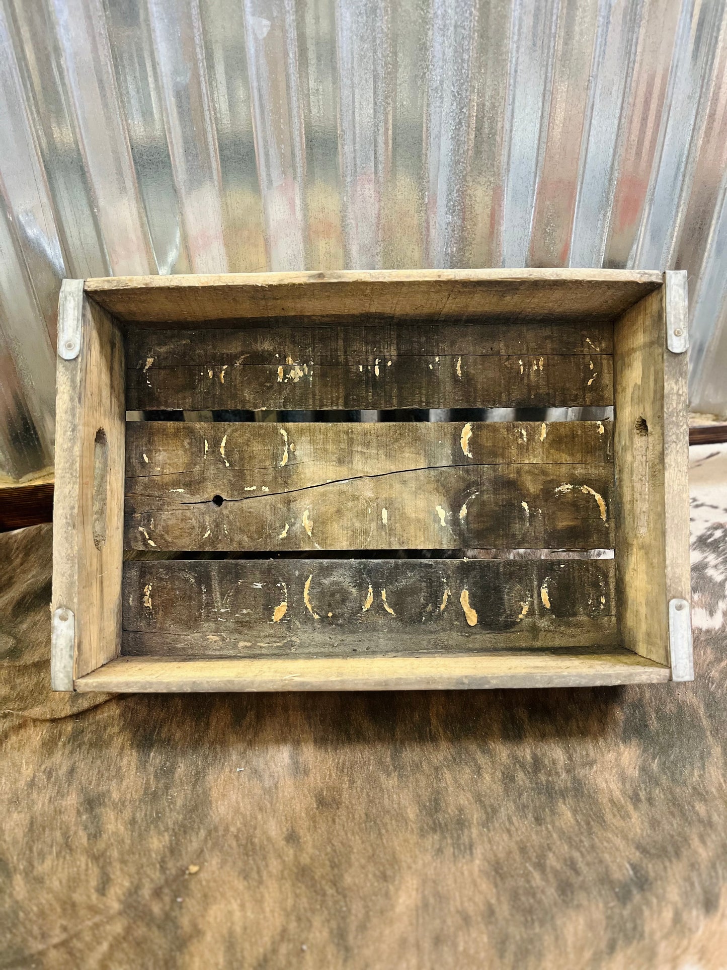Vintage 83 "RC" Royal Crown Cola Crate