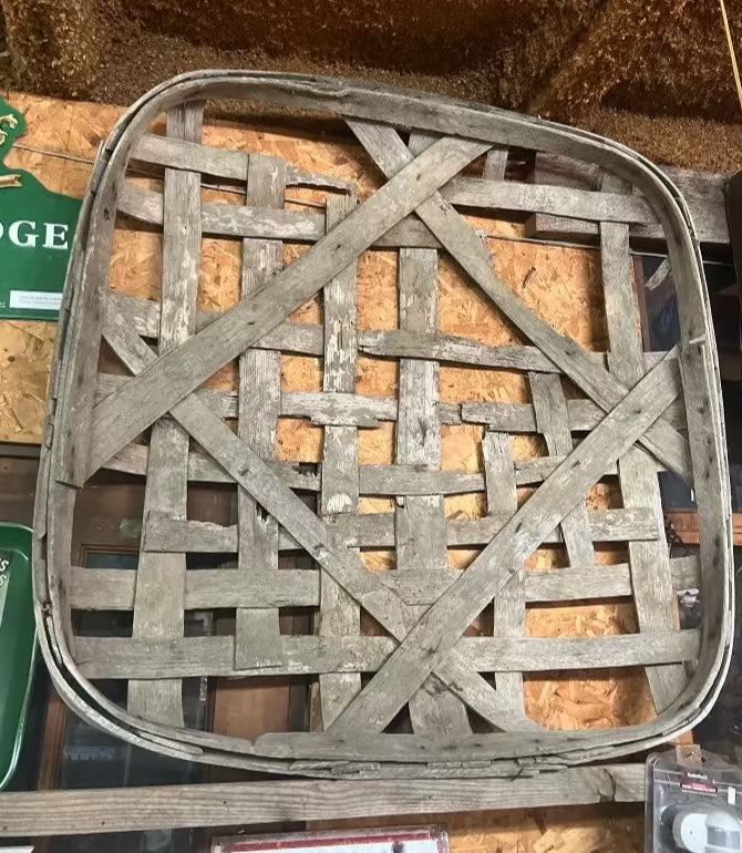 Old Tobacco Basket