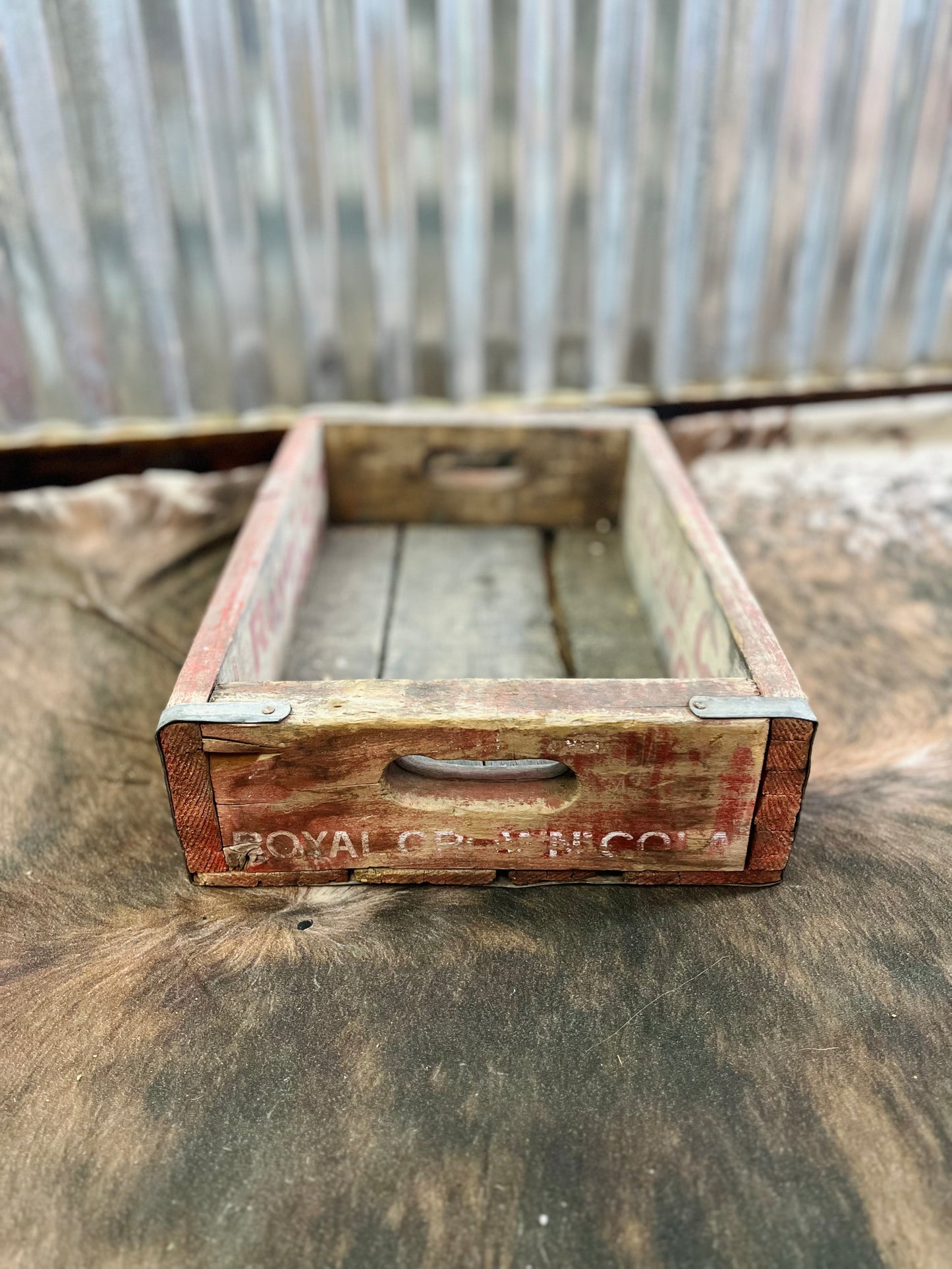 Vintage 4-71 Royal Crown Cola Crate