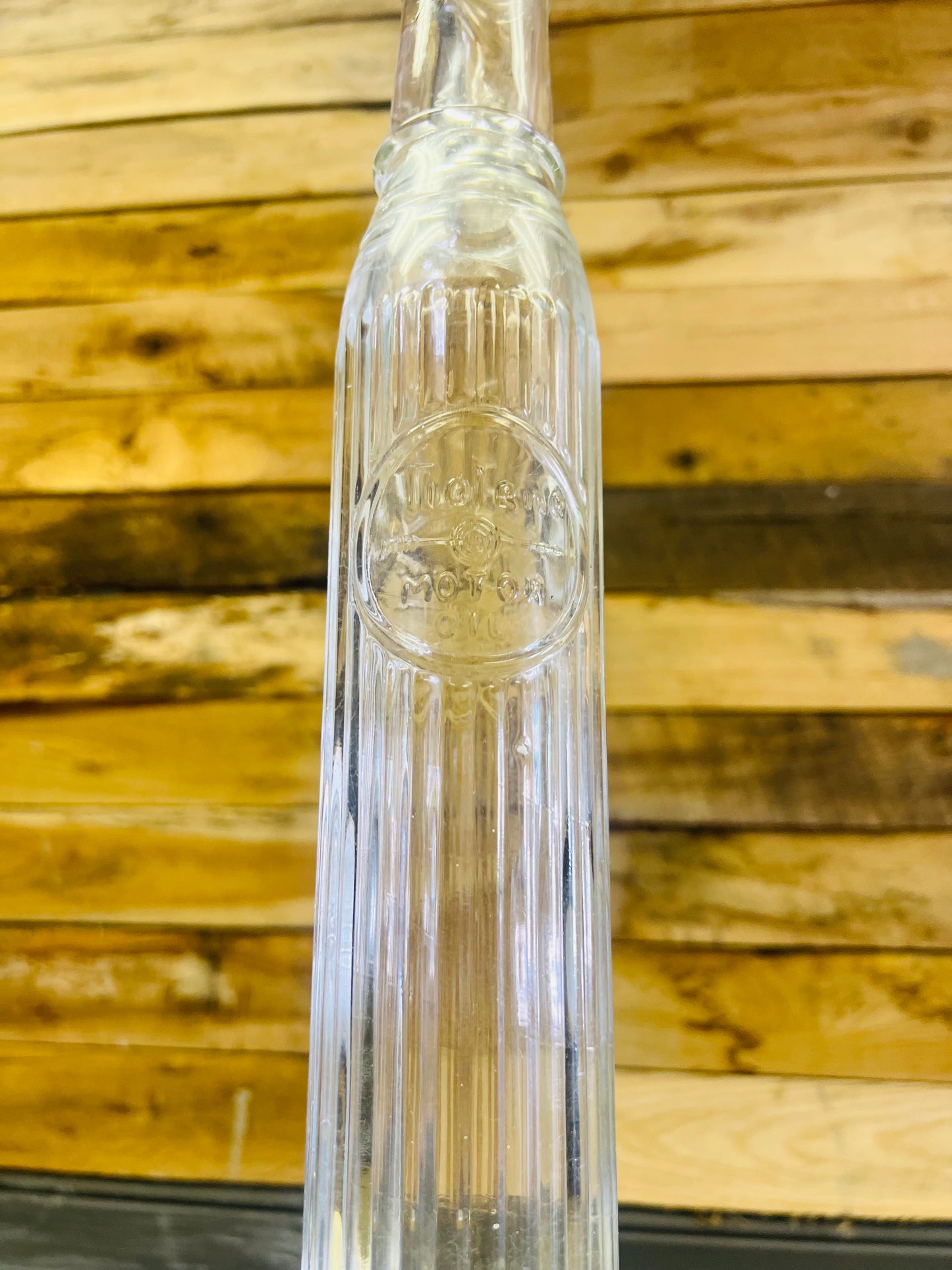Vintage Tiolene Moter Oil Bottle