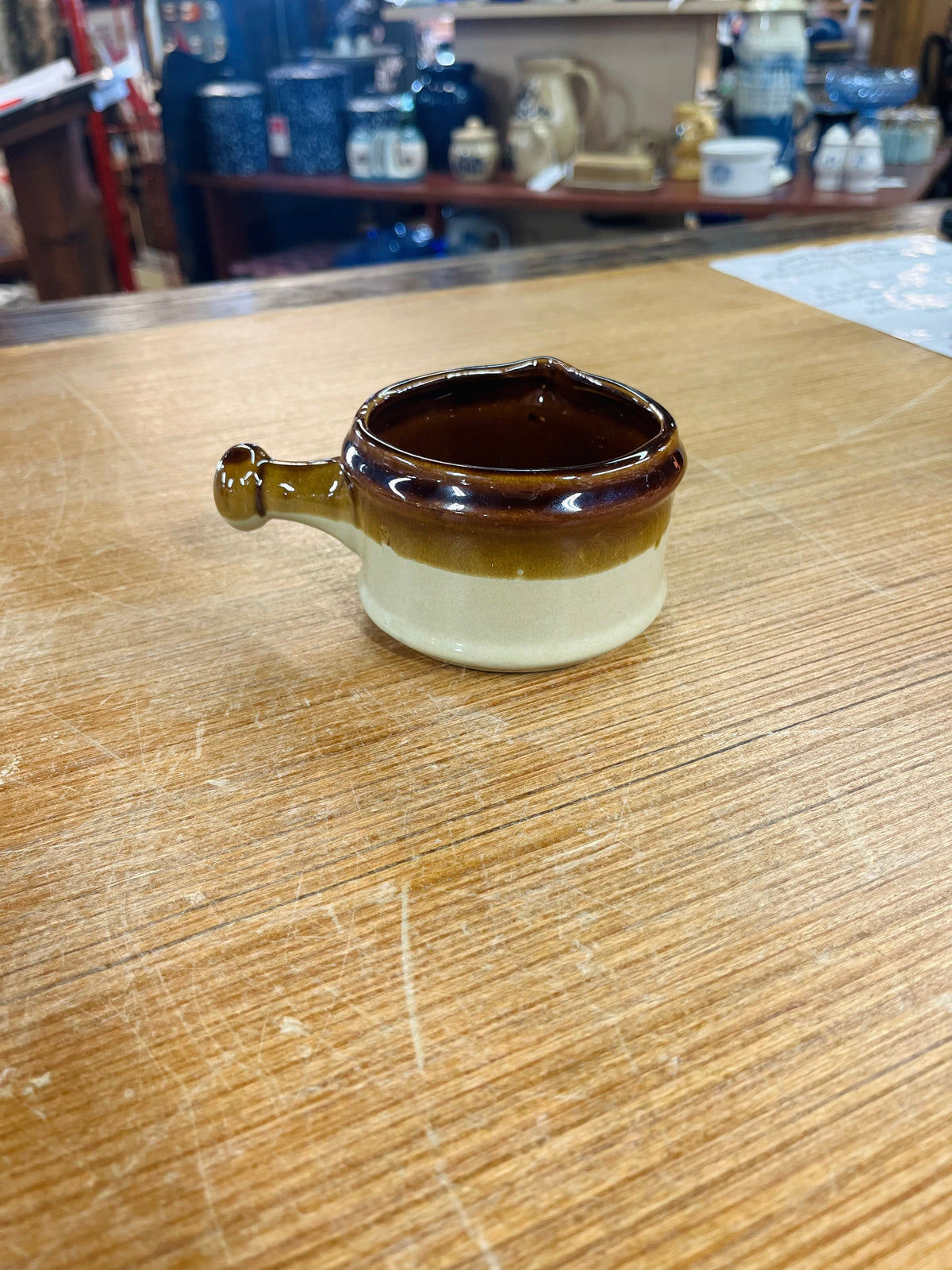 Vintage Two-Toned Butter Warmer
