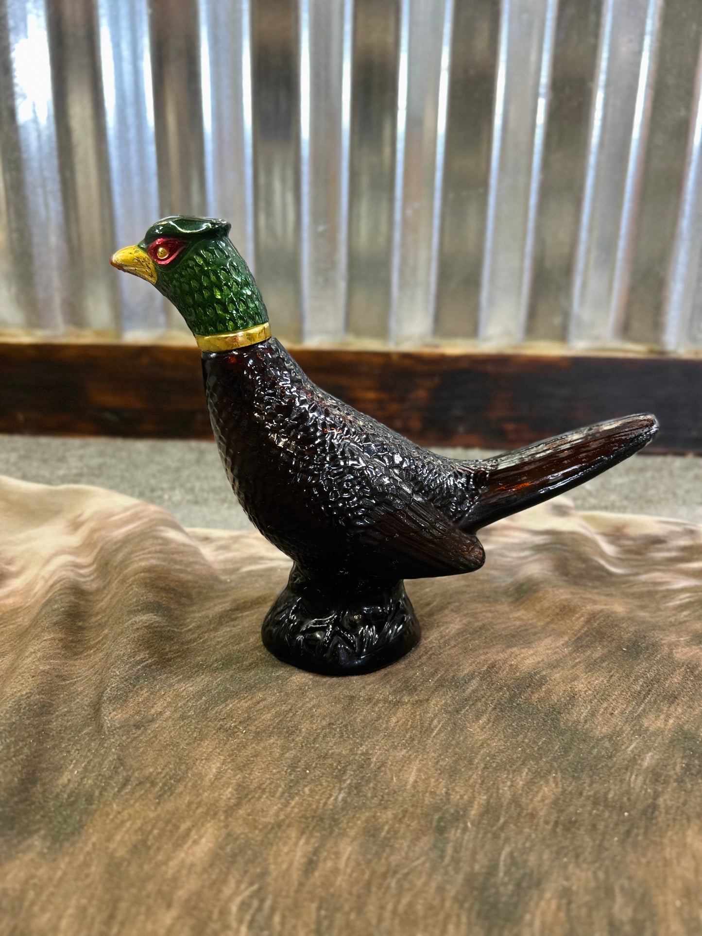 Vintage Avon Pheasant Decanter Bottle