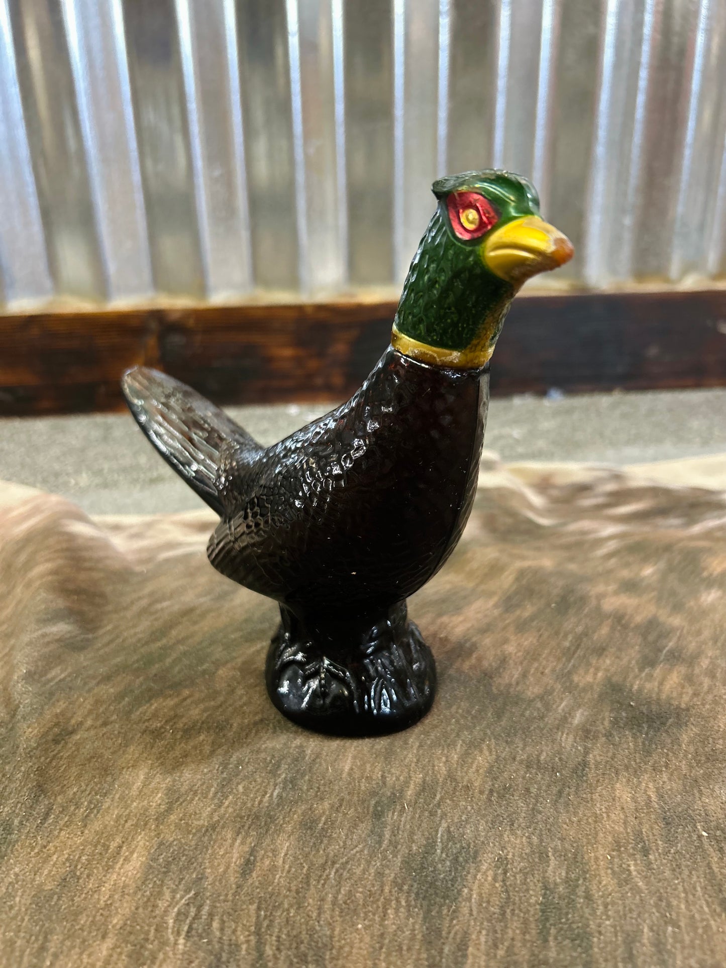 Vintage Avon Pheasant Decanter Bottle