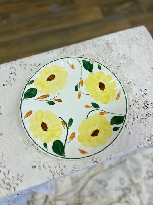 Vintage Blue Ridge Southern Pottery "Sunbright" Pattern Plate