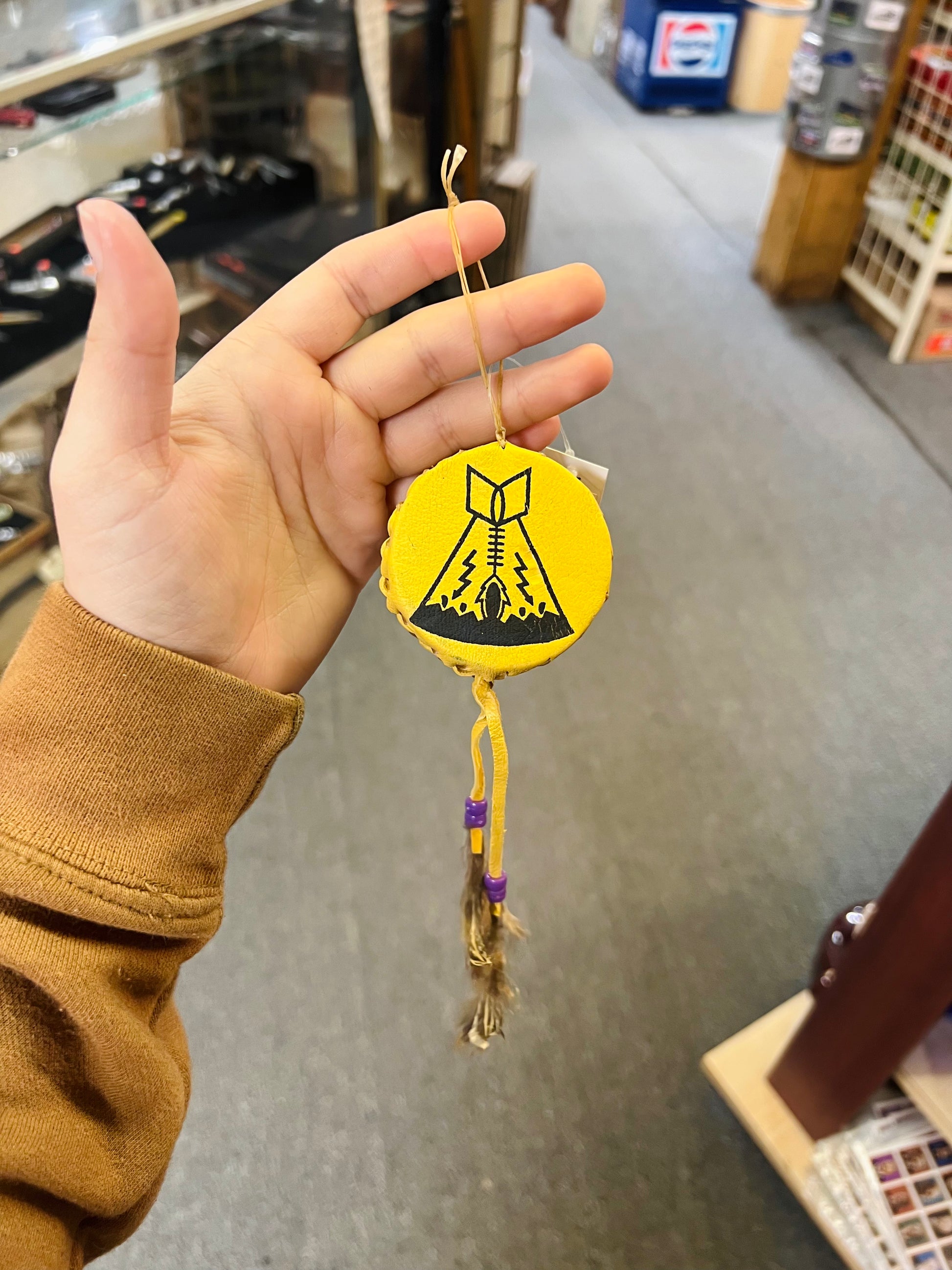 Tee Pee Drum Pendant – The Olde General Store