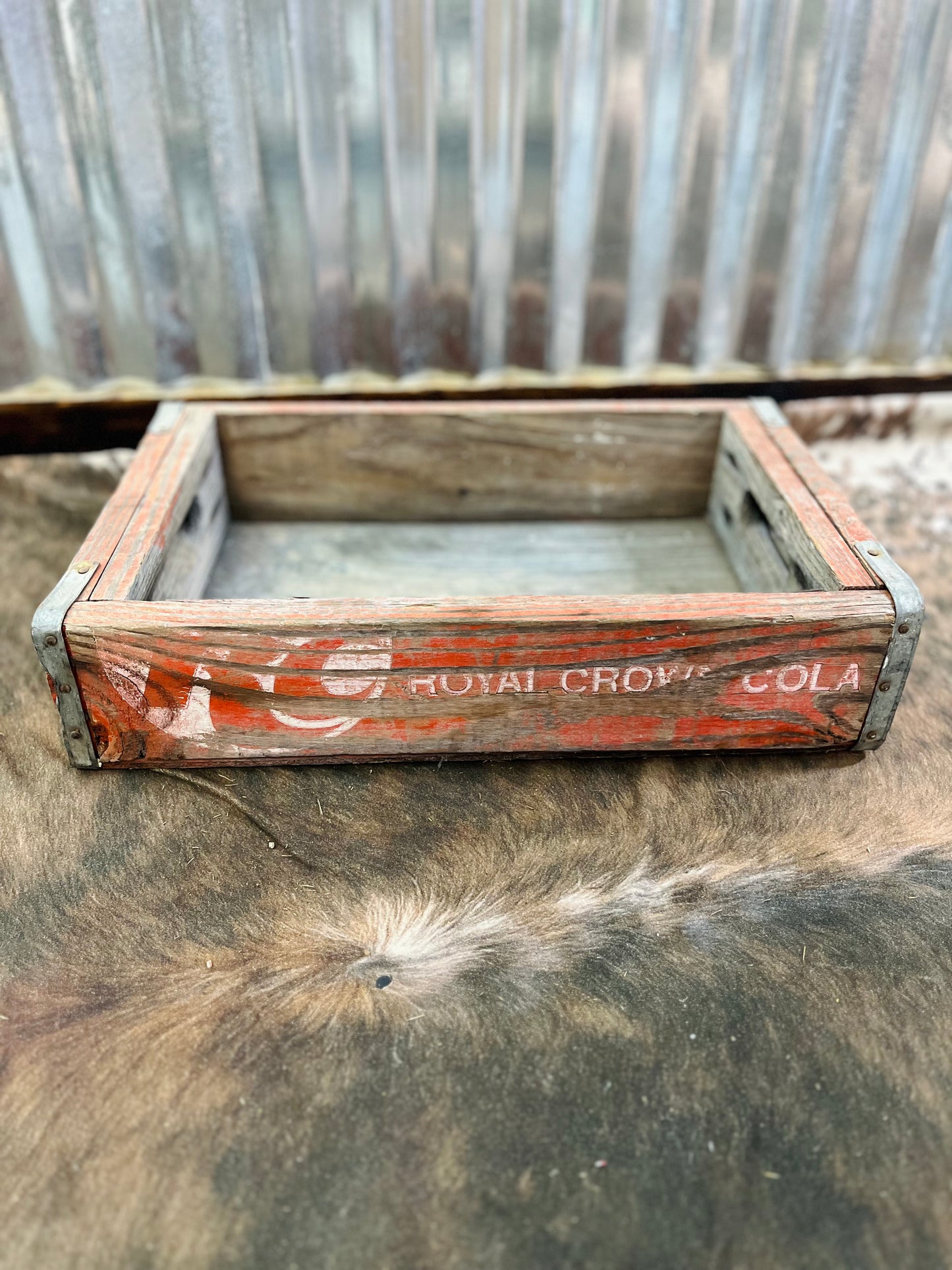 Vintage 1974 "RC" Royal Crown Cola Crate